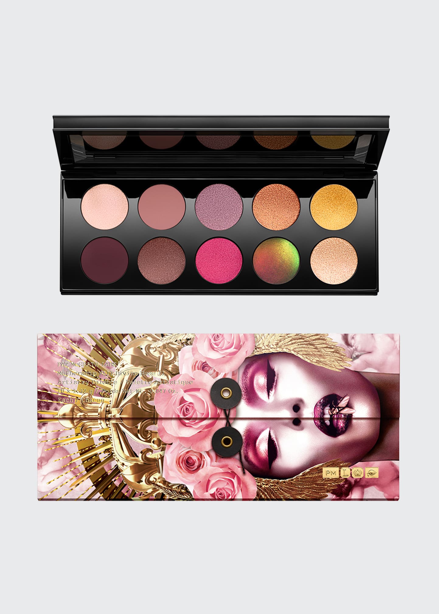 Pat Mcgrath Labs Mothership Viii: Divine Rose Ii Eyeshadow Palette