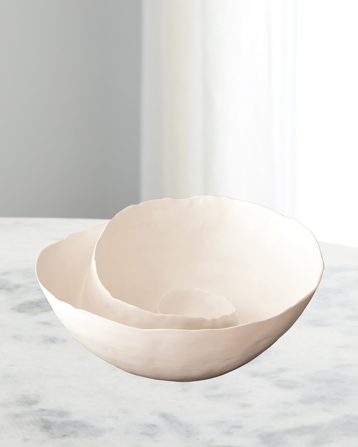 Shop Global Views Spiral Bowl In White