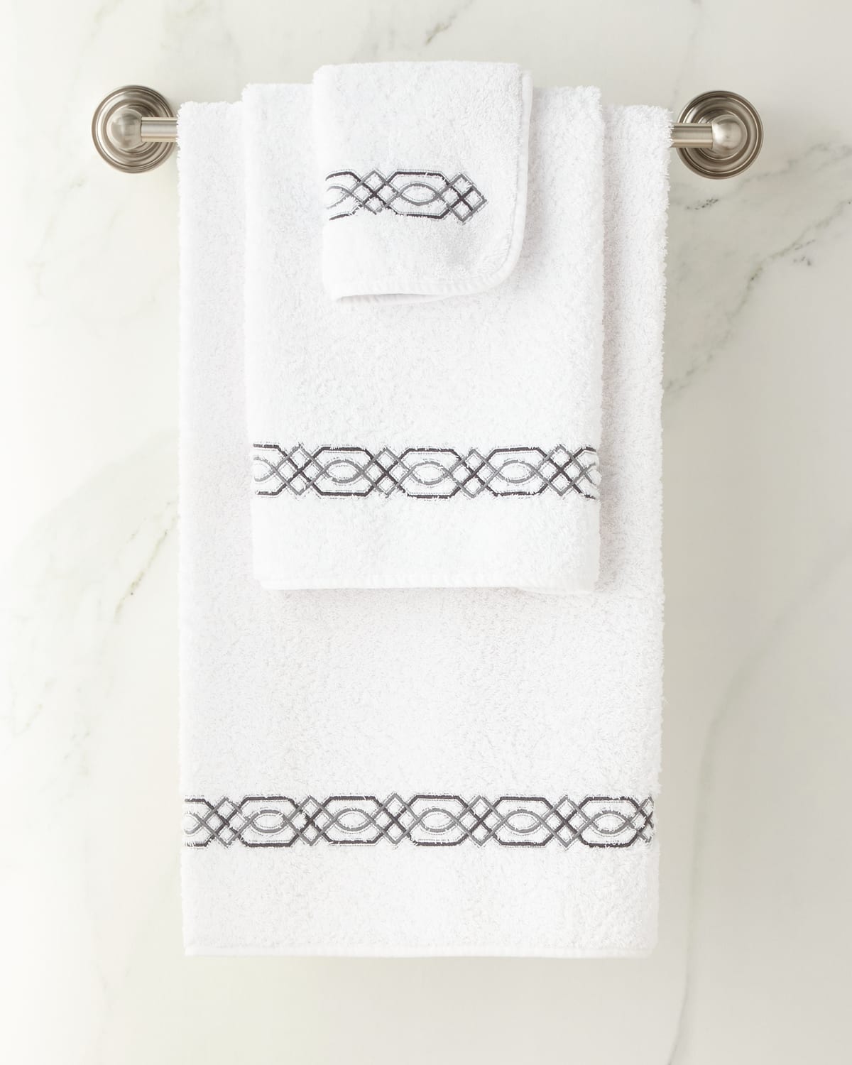 Graccioza Milano 800 Thread-count Bath Towel In White