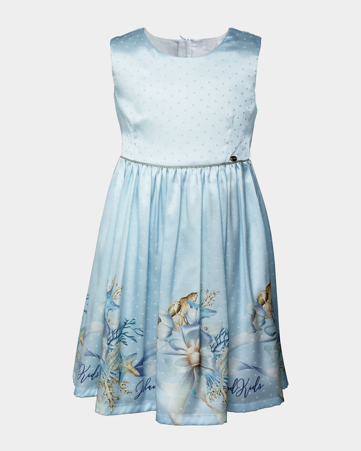 Island Kids & Kids Isle Girl's Floral-Print Sleeveless Dress, Size 4-12