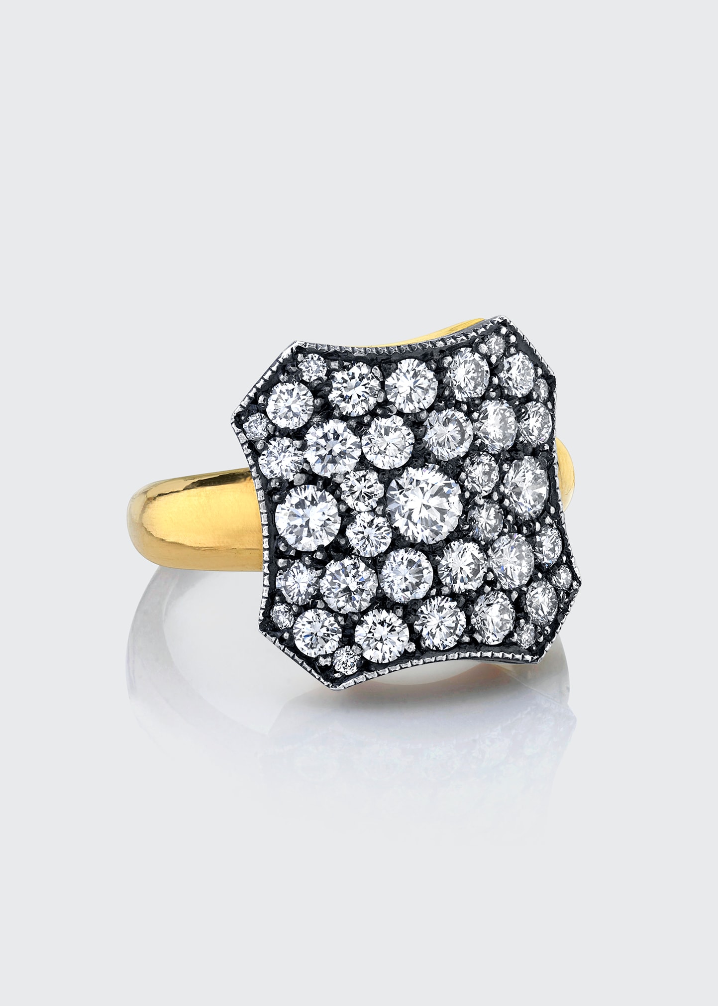 Arman Sarkisyan Diamond Cobblestone Ring In Multi