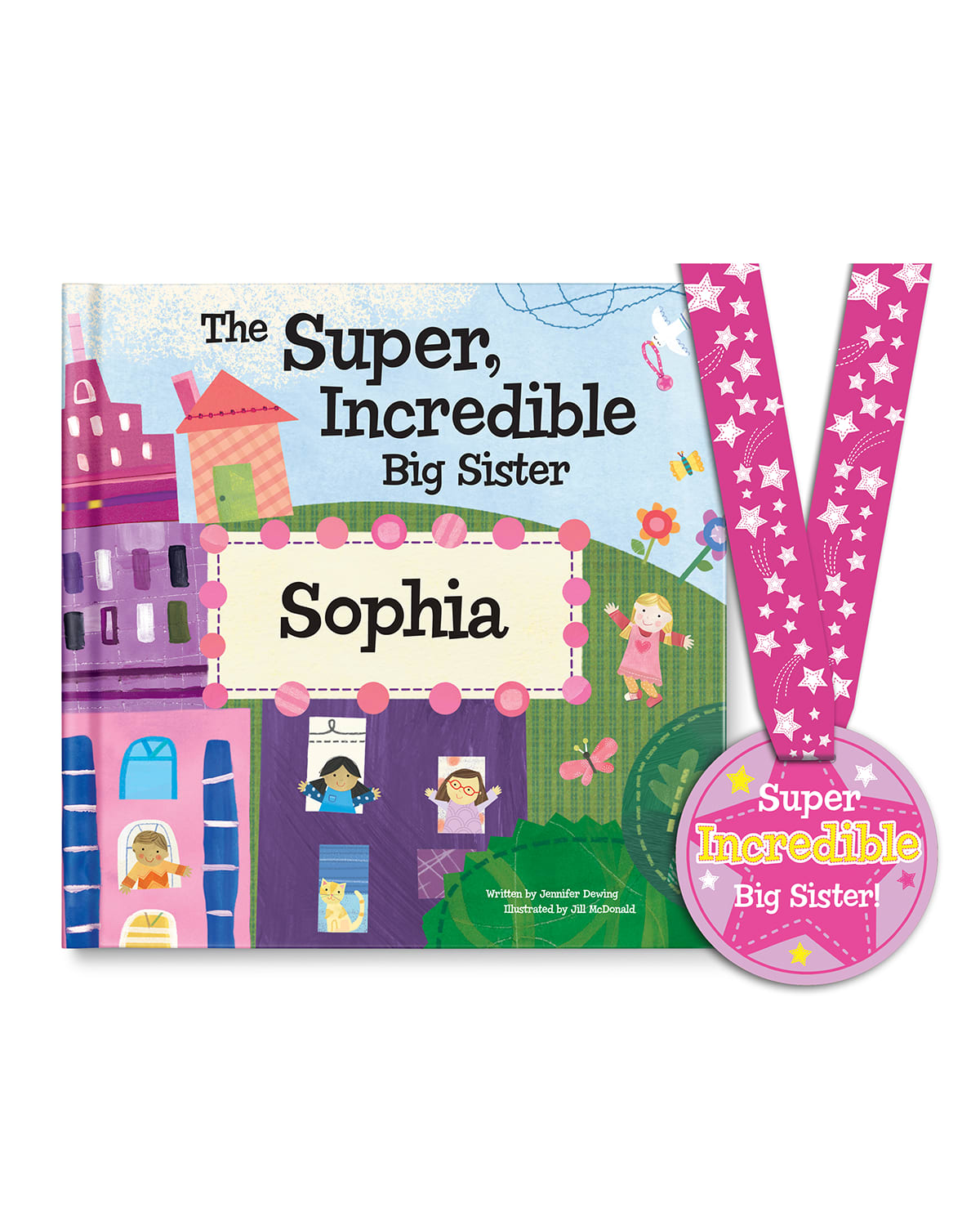 I See Me The Super Incredible Big Sister Book by Jennifer Dewing, Personalized