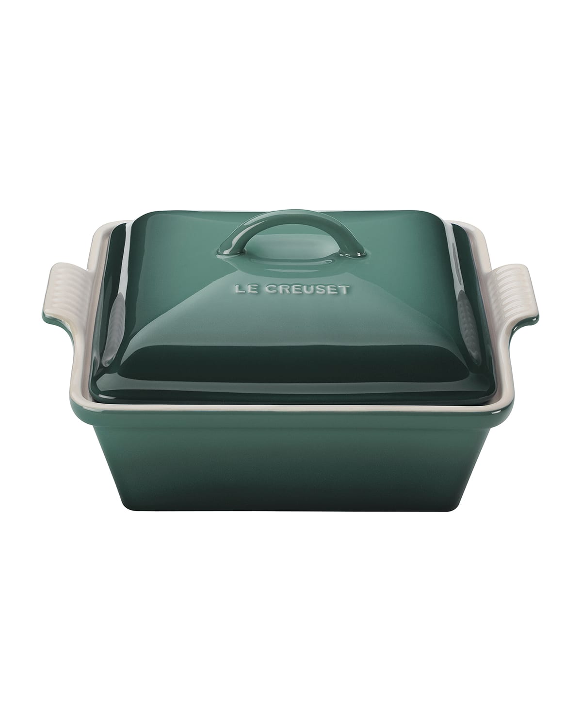 Le Creuset Heritage Stoneware Covered Square Casserole