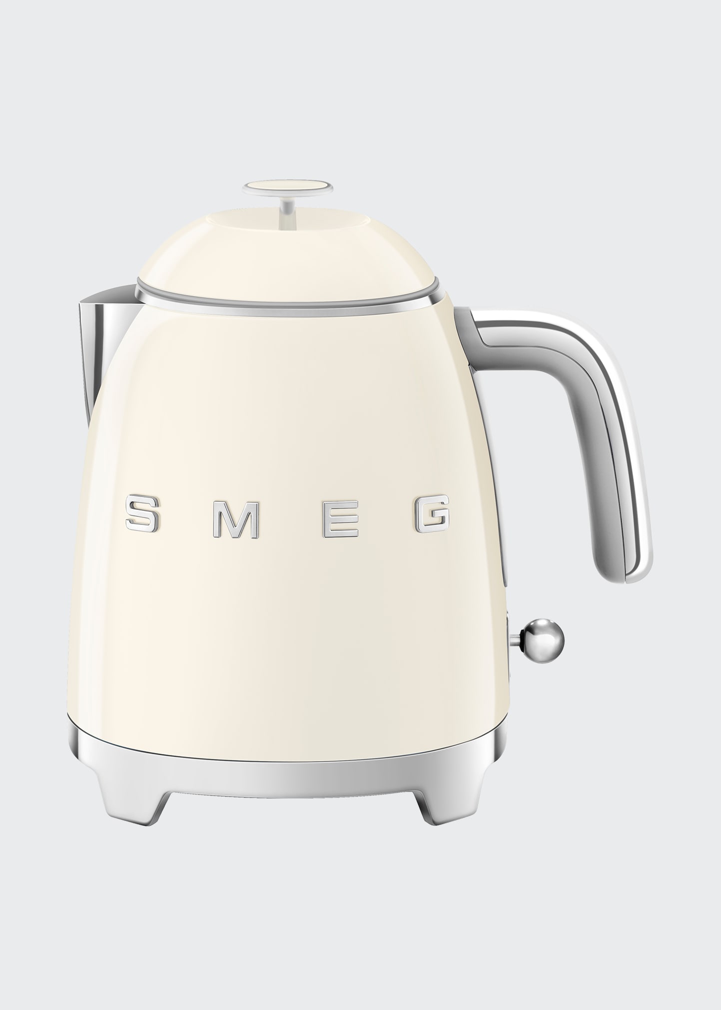 Smeg 50s Style Retro Mini Kettle Cream In Cream