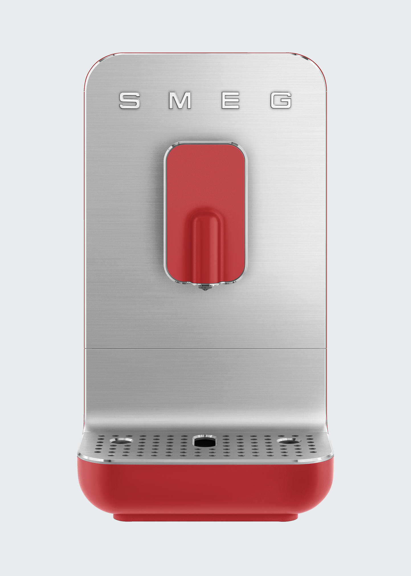 Smeg Fully-automatic Coffee Machine With Steamer In Red