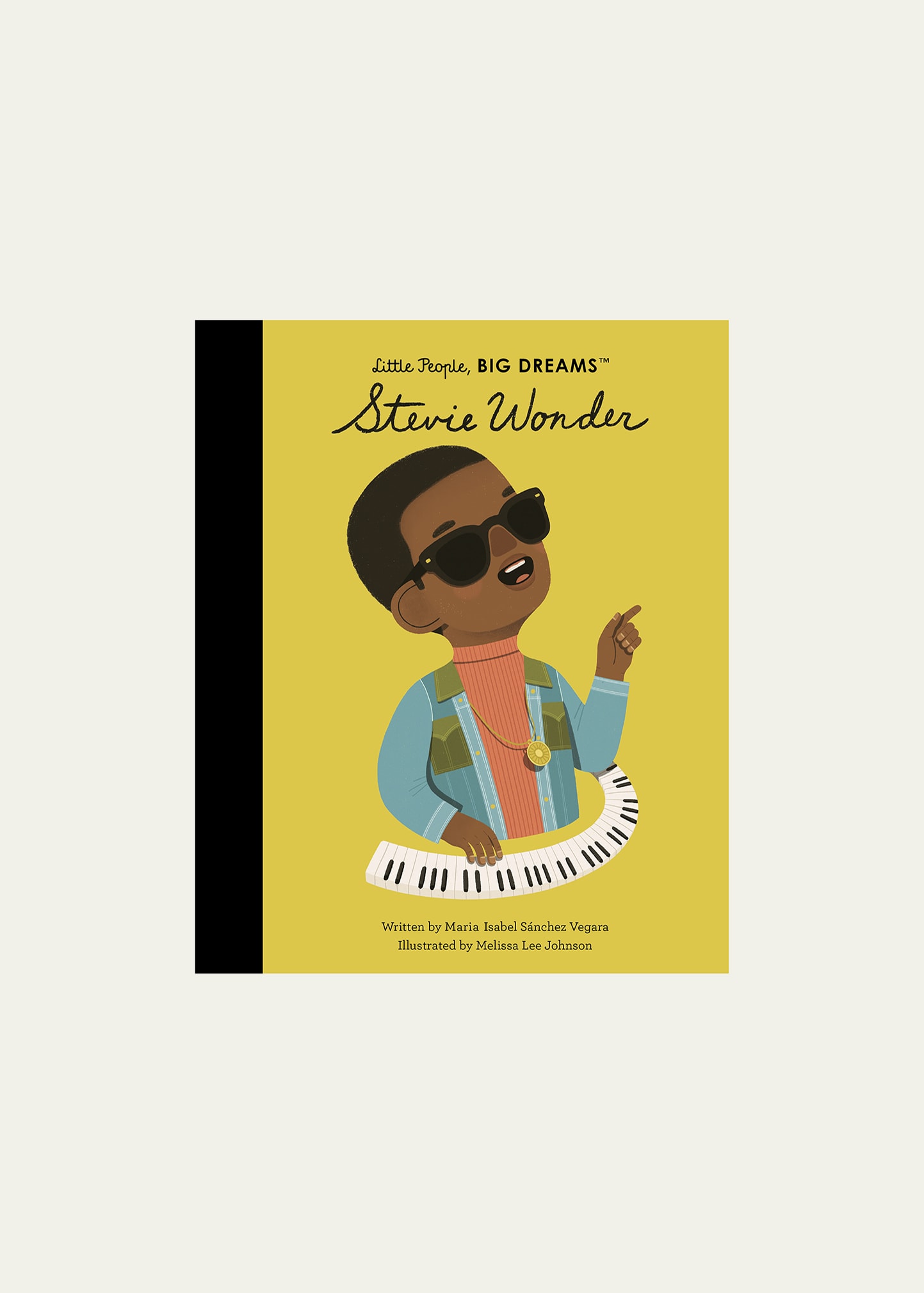 Stevie Wonder Book by Maria Isabel Sanchez Vegara