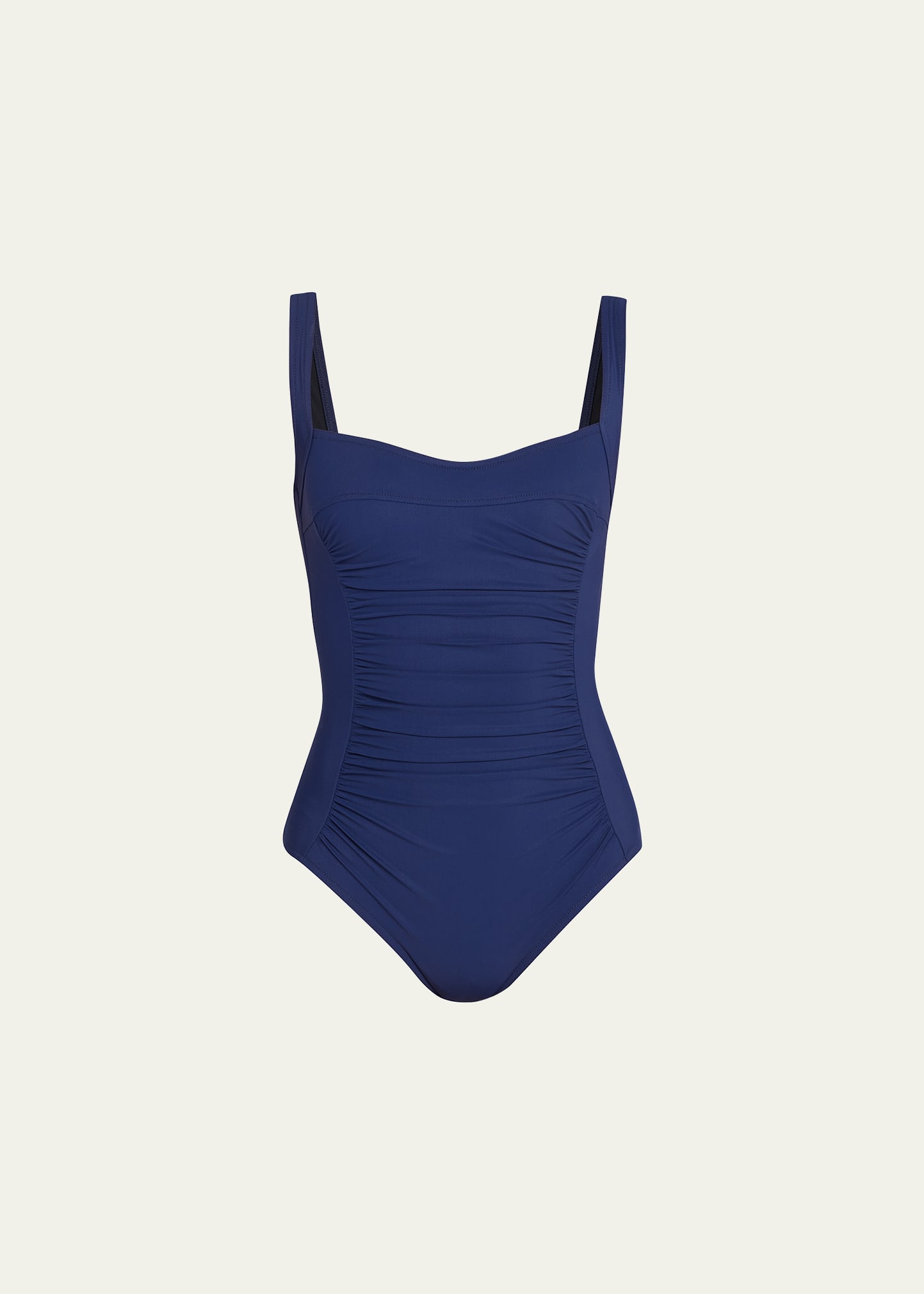 Karla Colletto One-piece Swimsuit In Navy