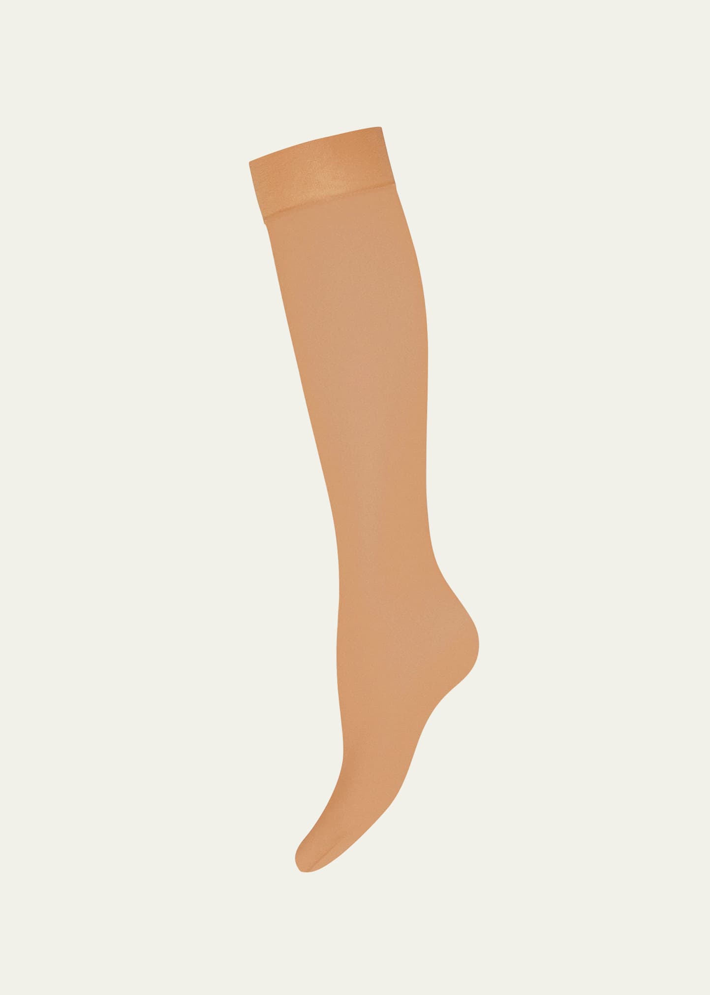 Shop Wolford Individual 10 Knee-highs In Fairly Light