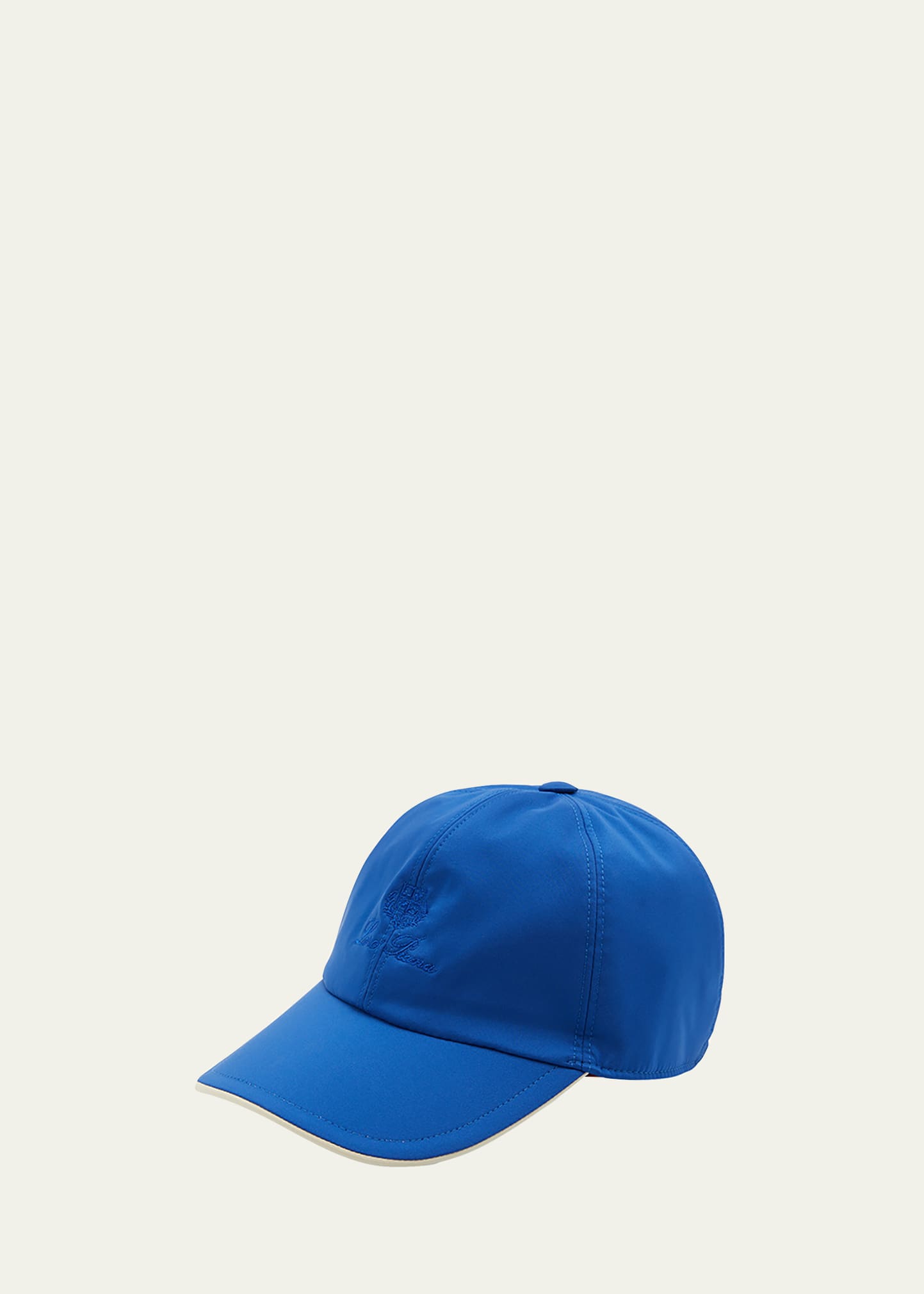 Loro Piana Technical Baseball Cap In B2nb Ribbon Bluei