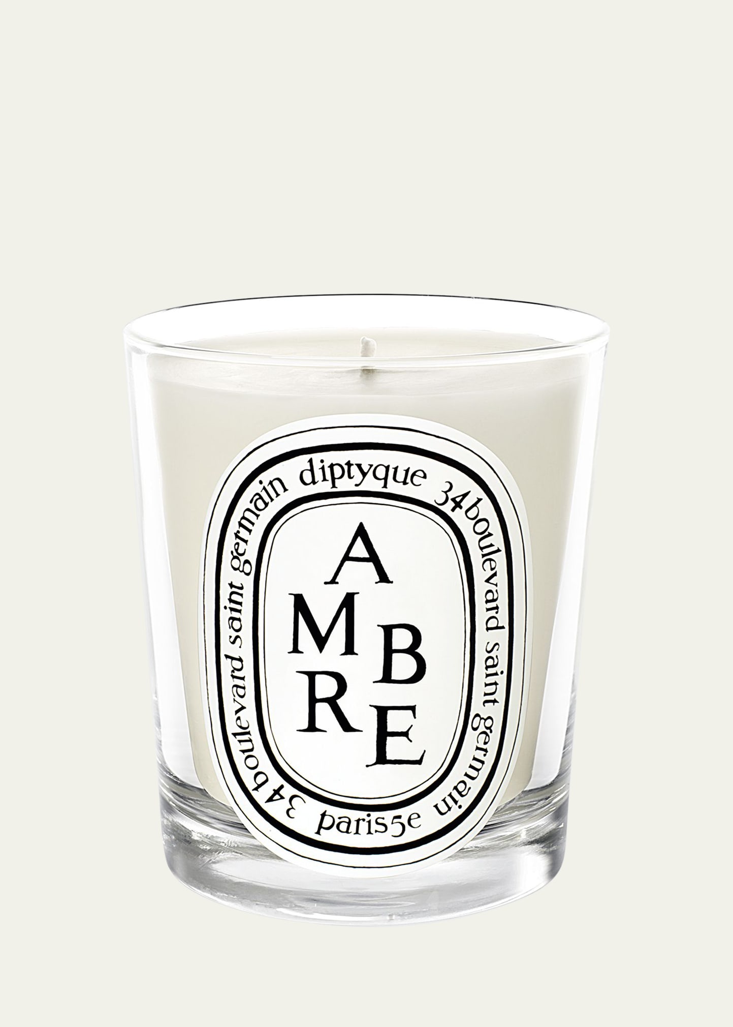 Ambre (Amber) Scented Candle, 6.5 oz.