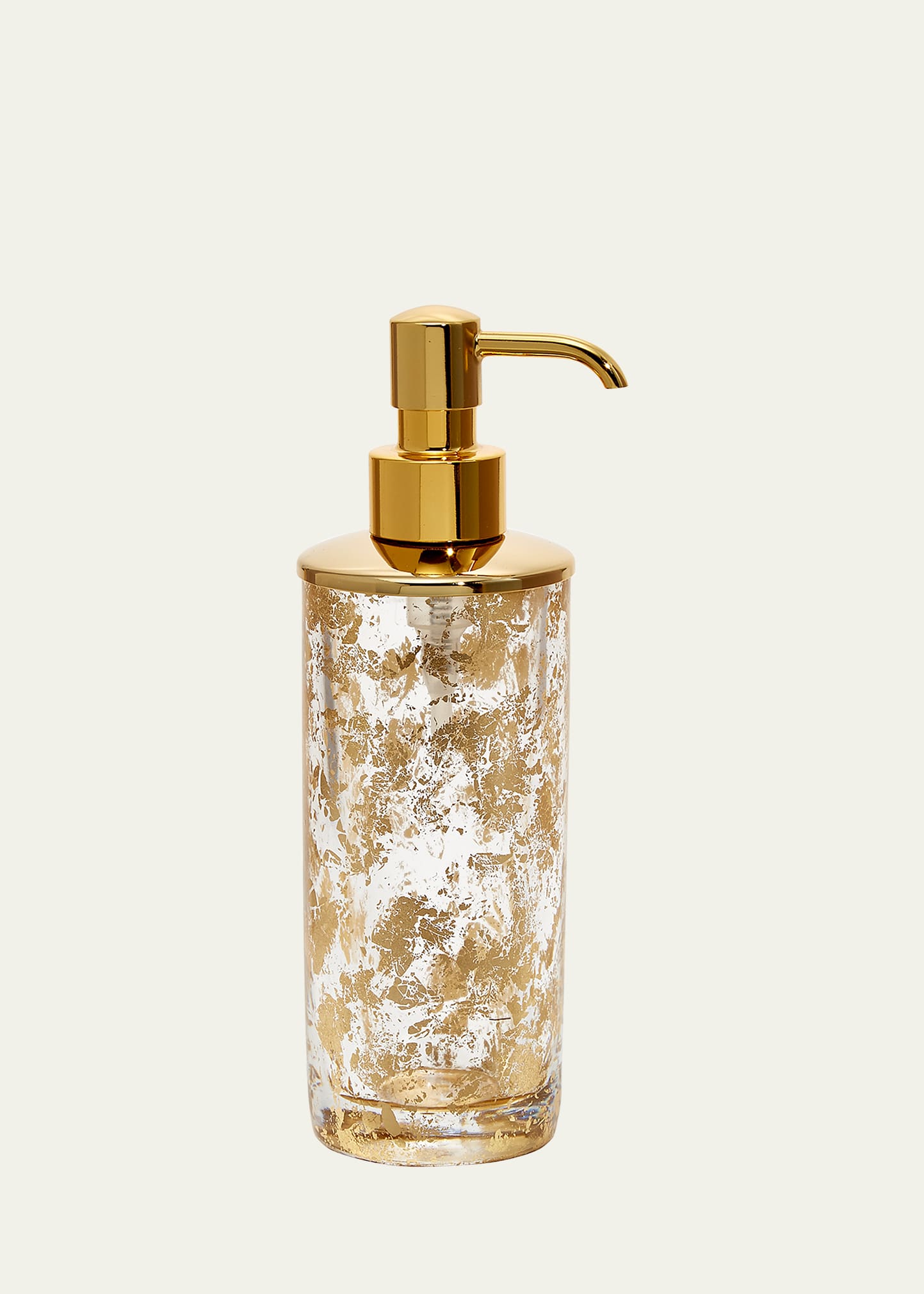 Ava Soap Pump Dispenser, Gold
