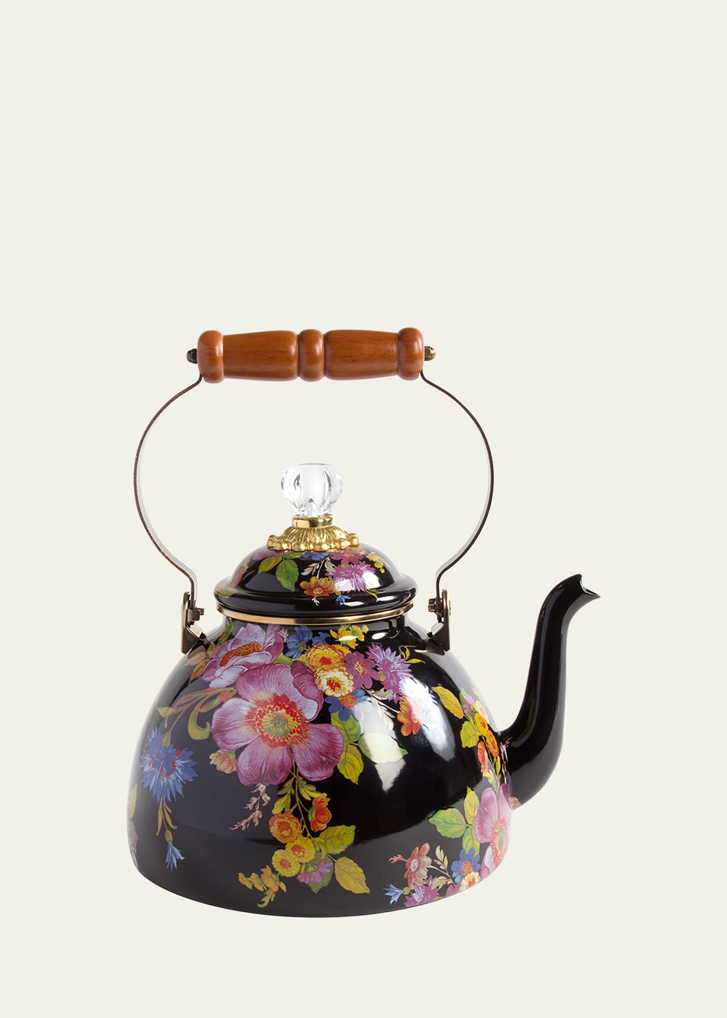 Mackenzie-childs Flower Market Three-quart Tea Kettle