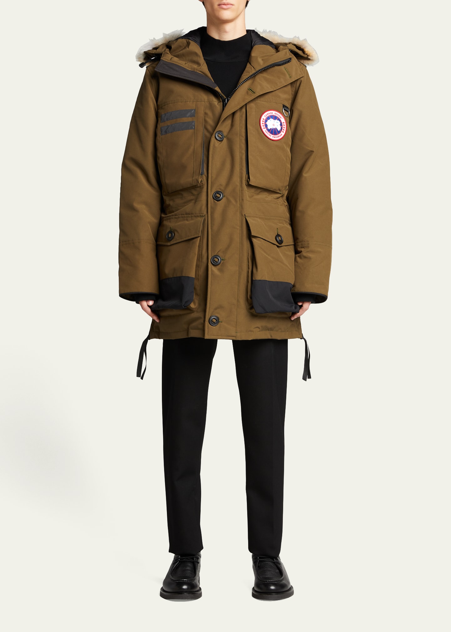 Canada Goose Chateau Arctic-Tech Parka with Fur Hood