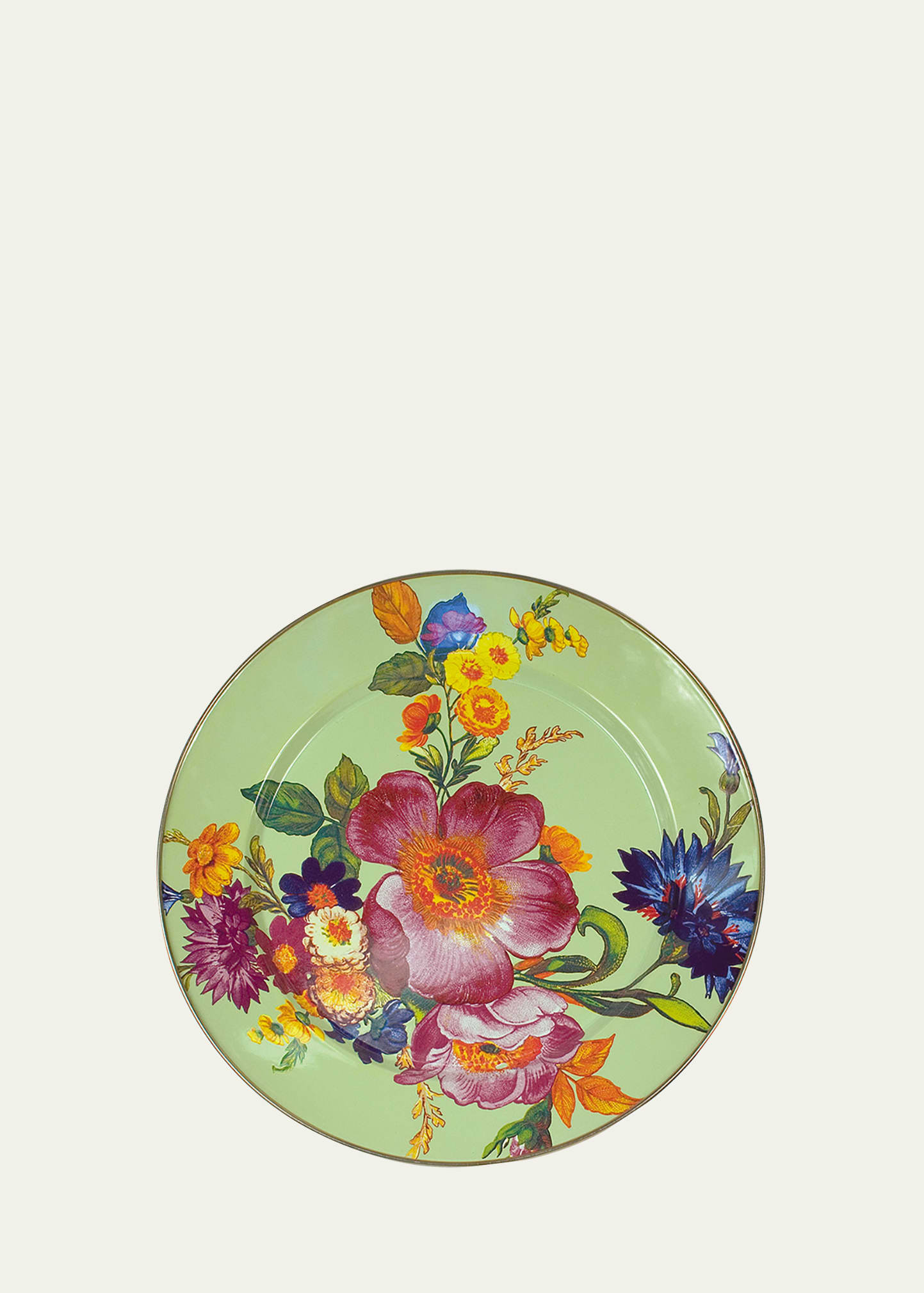 Mackenzie-childs Flower Market Charger Plate