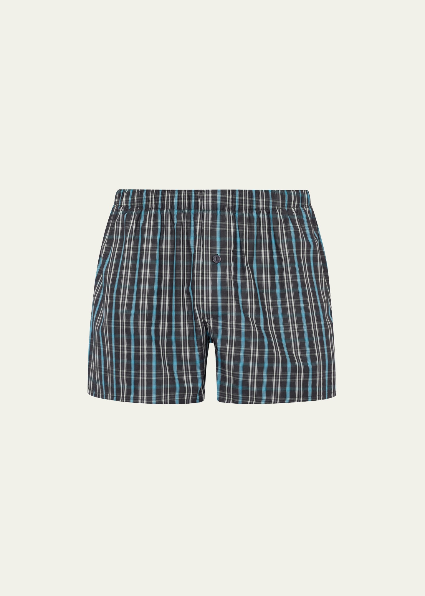 Hanro Fancy Woven Boxers In Small Vich