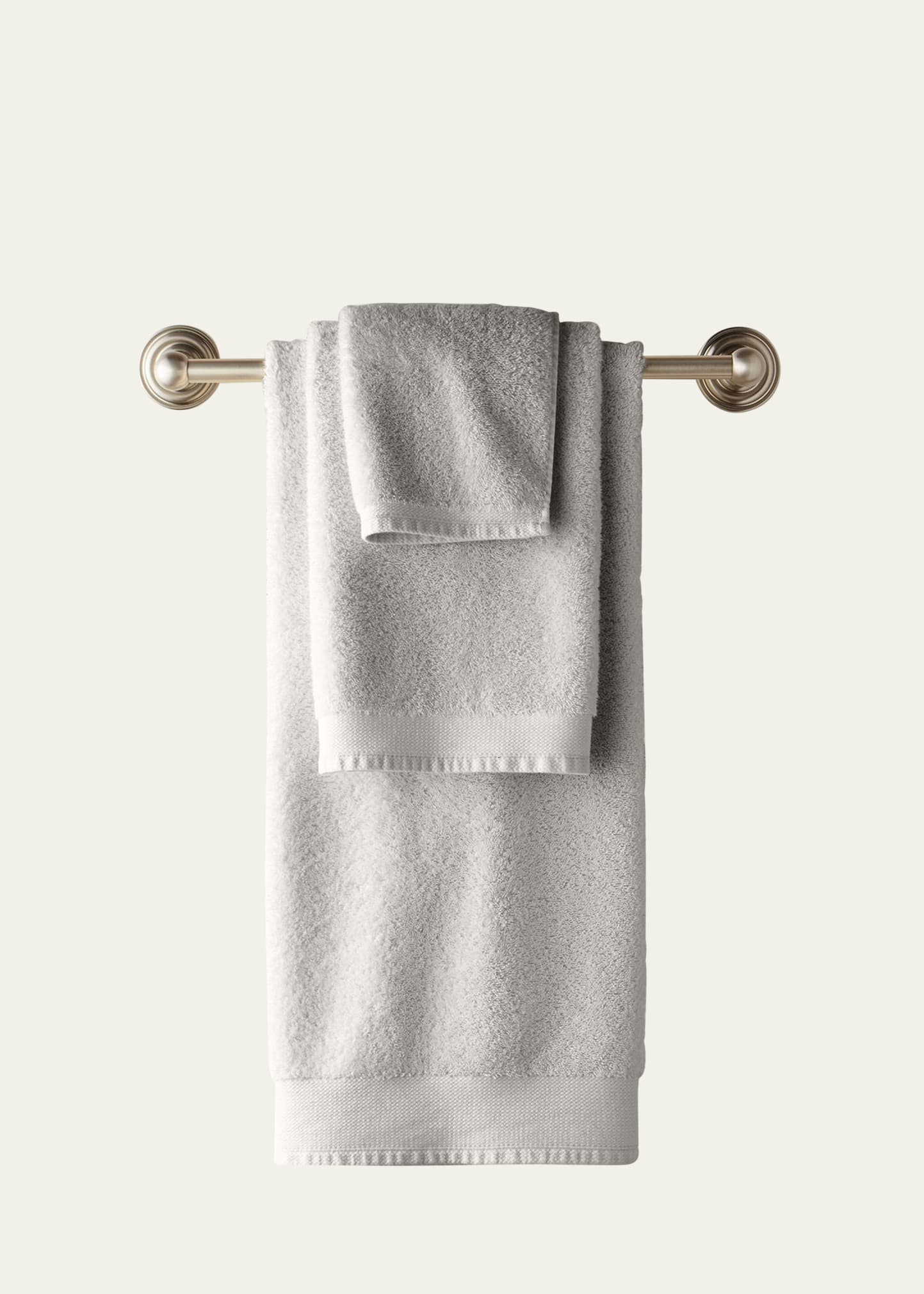 Sferra 12-Piece Ashemore Towel Set Ivory