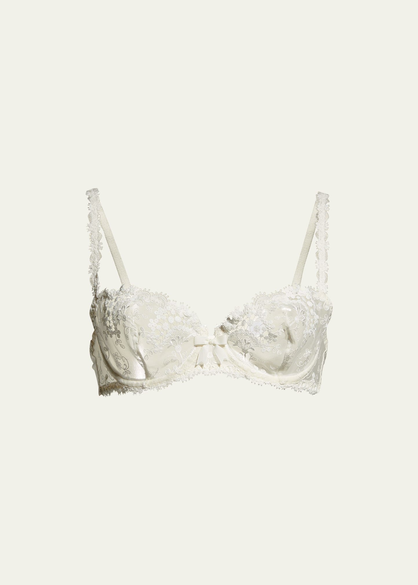 Simone Perele Canopee Scalloped Lace Plunge Bra - Bergdorf Goodman