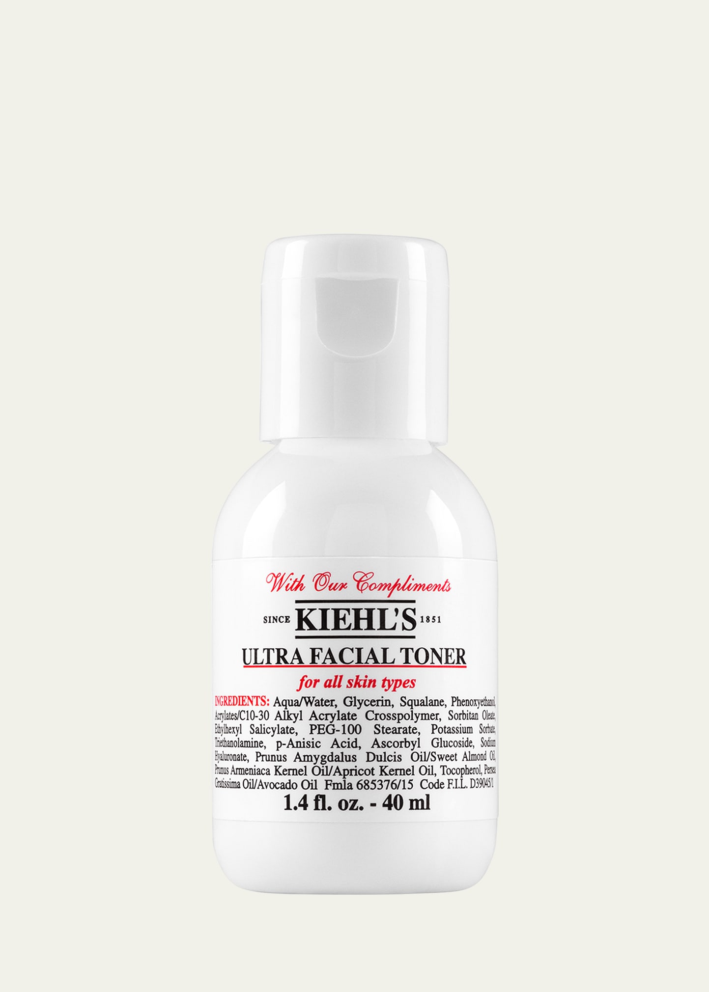 Ultra Facial Toner, 1.4 oz. - Yours with any $65 Kiehl's Since 1851 Purchase