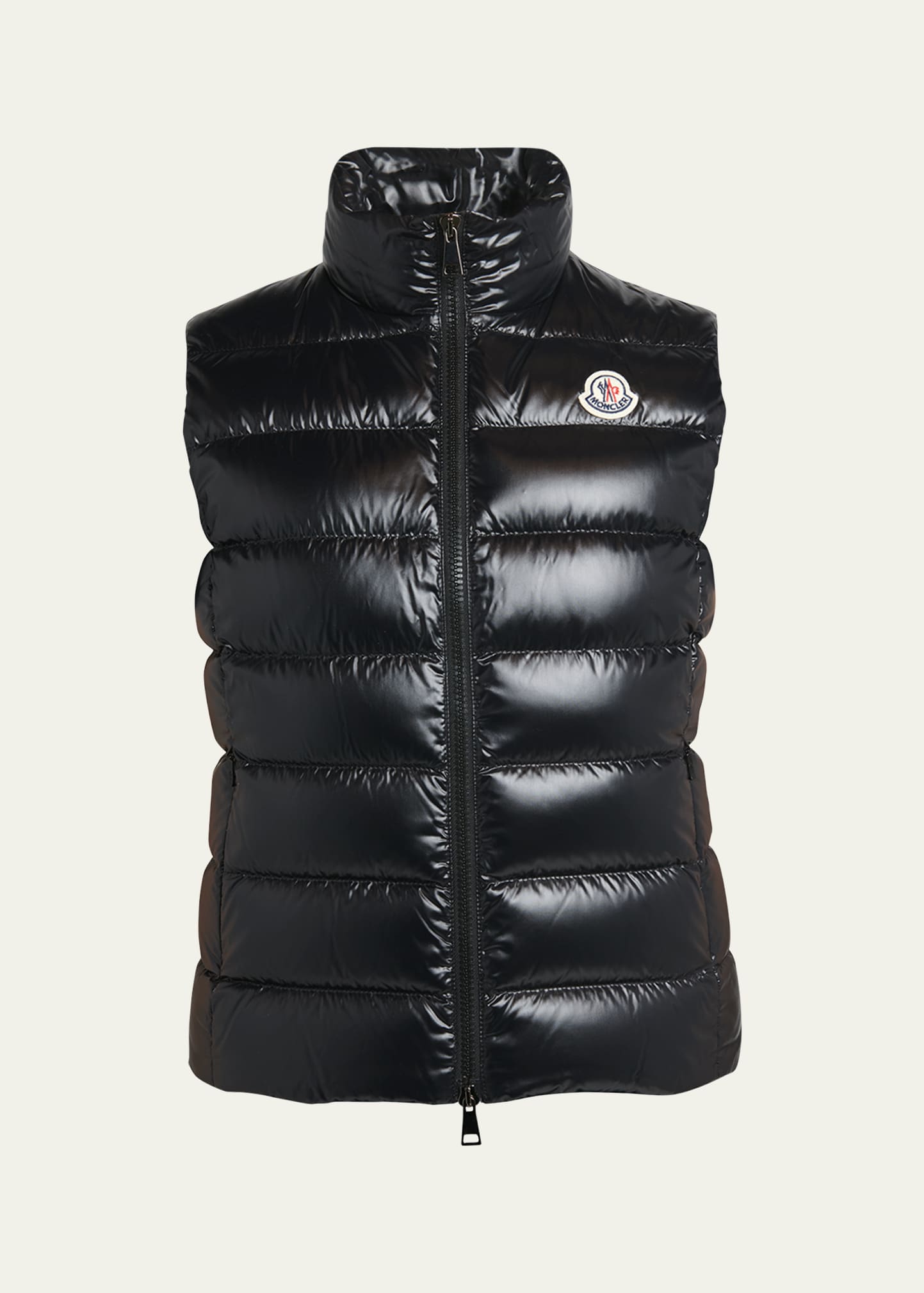 Ghany shiny quilted puffer vest hotsell