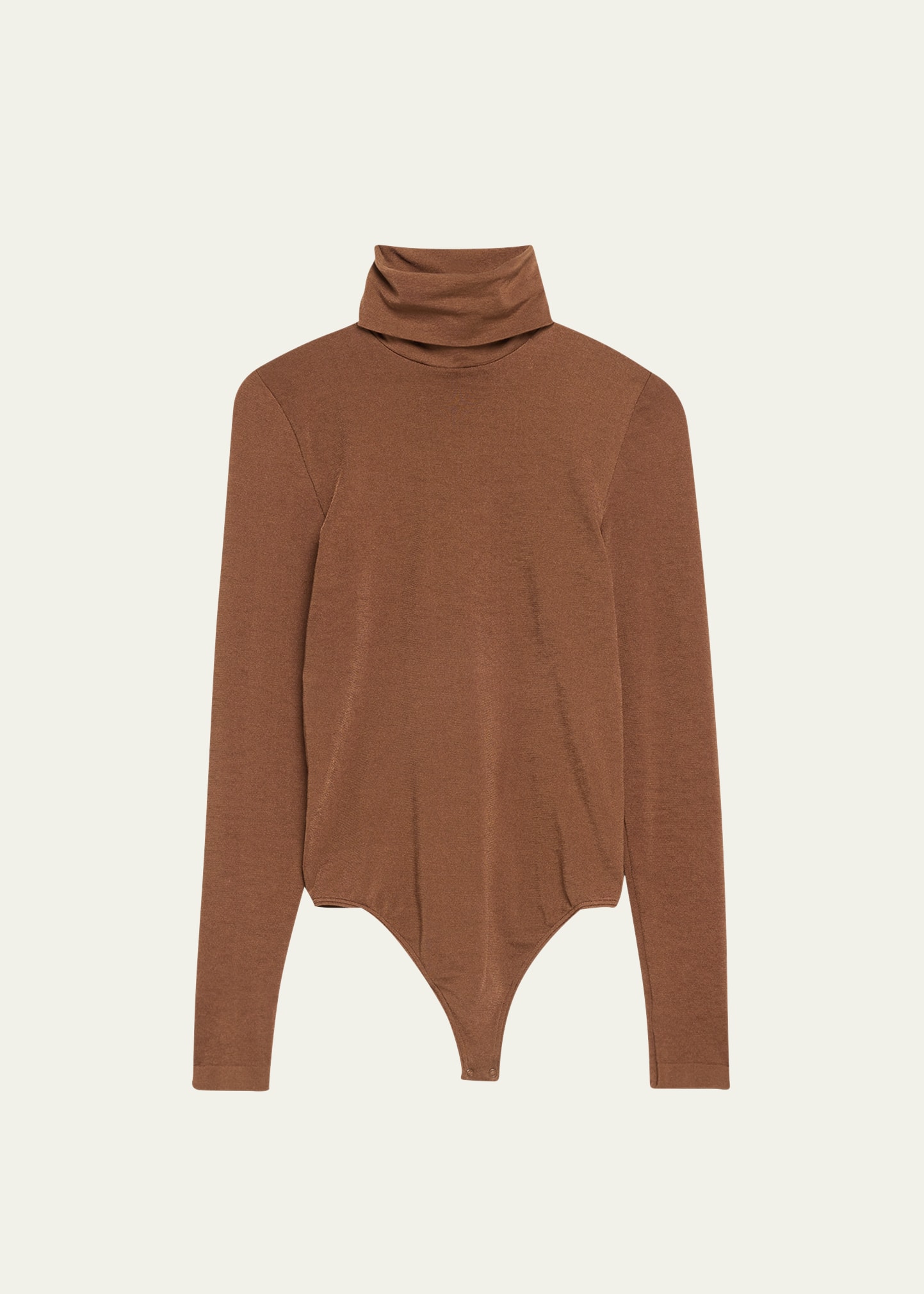 Wolford Brown Colorado String Bodysuit In Saba