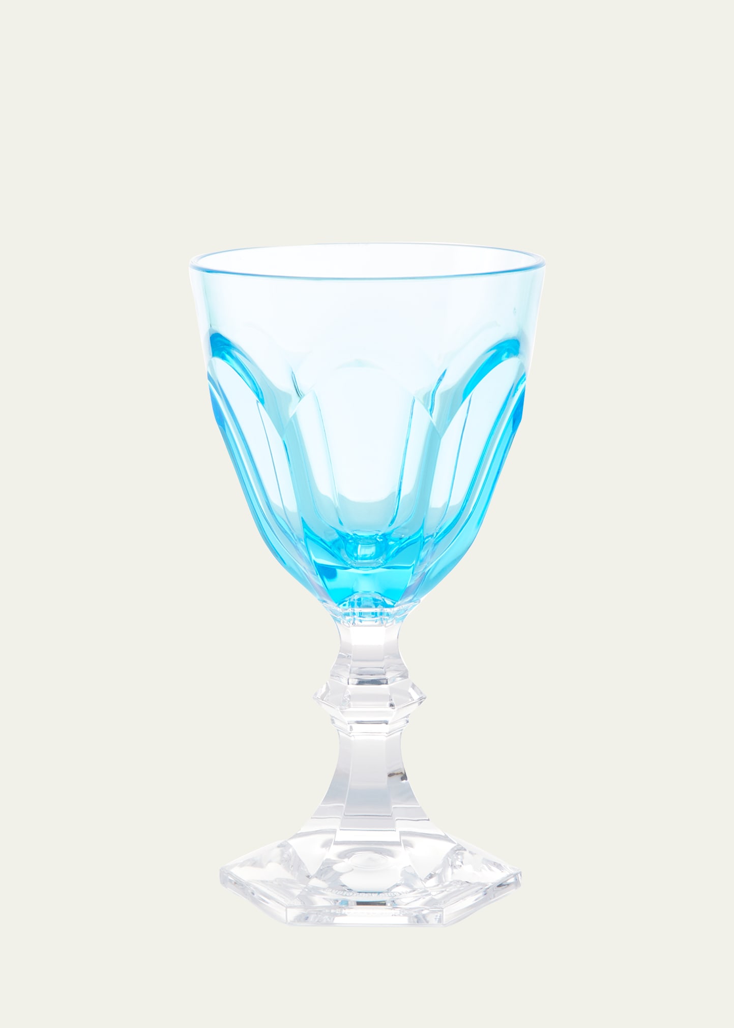 Turquoise Dolce Vita Wine Goblet