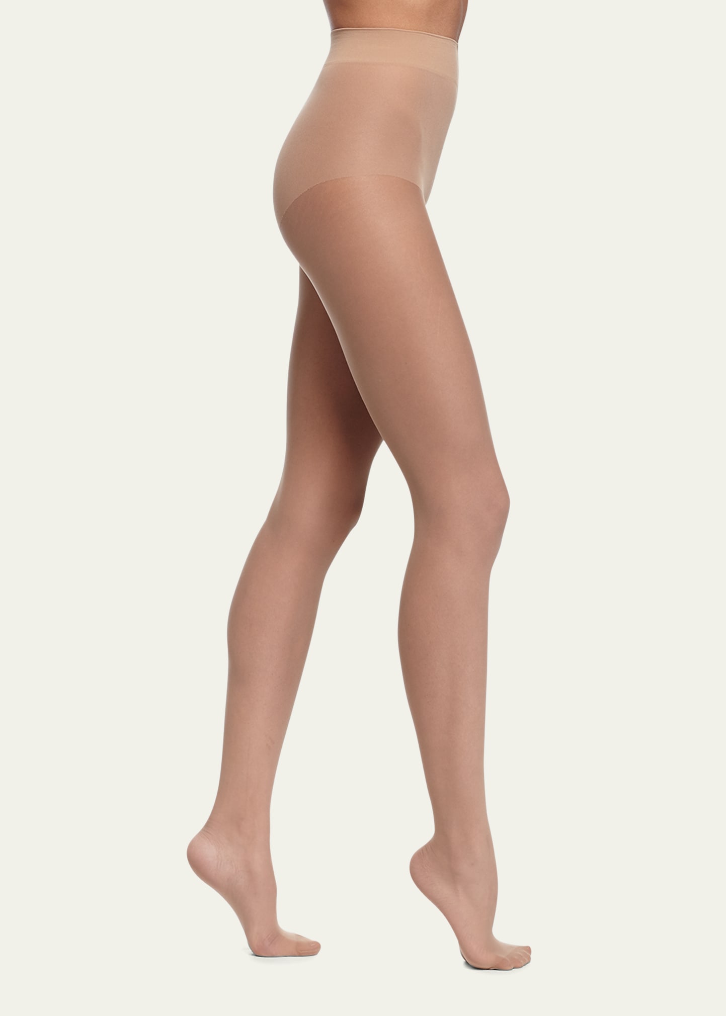 Wolford Pure 10 Semisheer Tights In Fairly Light