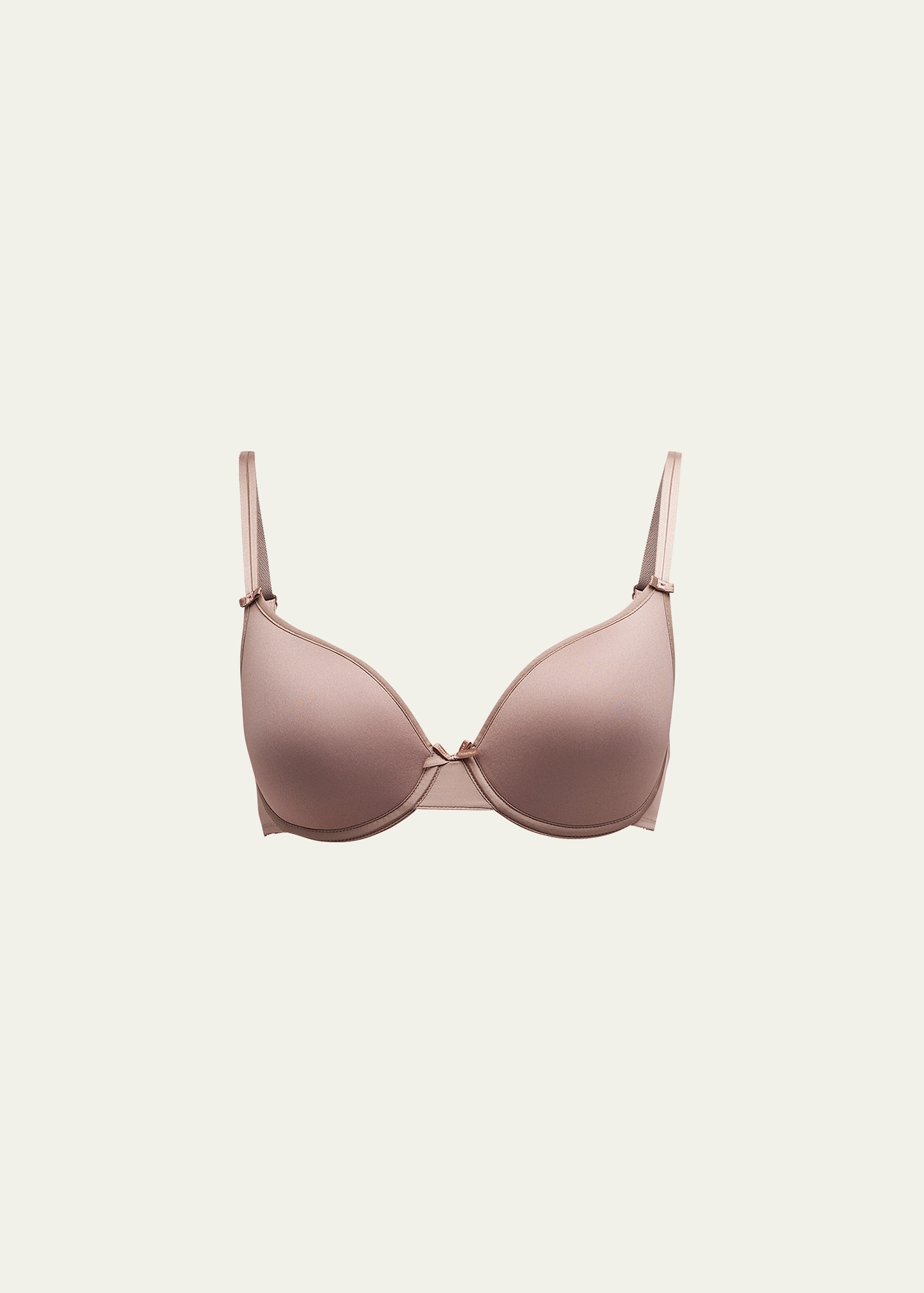 Chantelle Basic Invisible Memory Foam T-Shirt Bra - Toffee