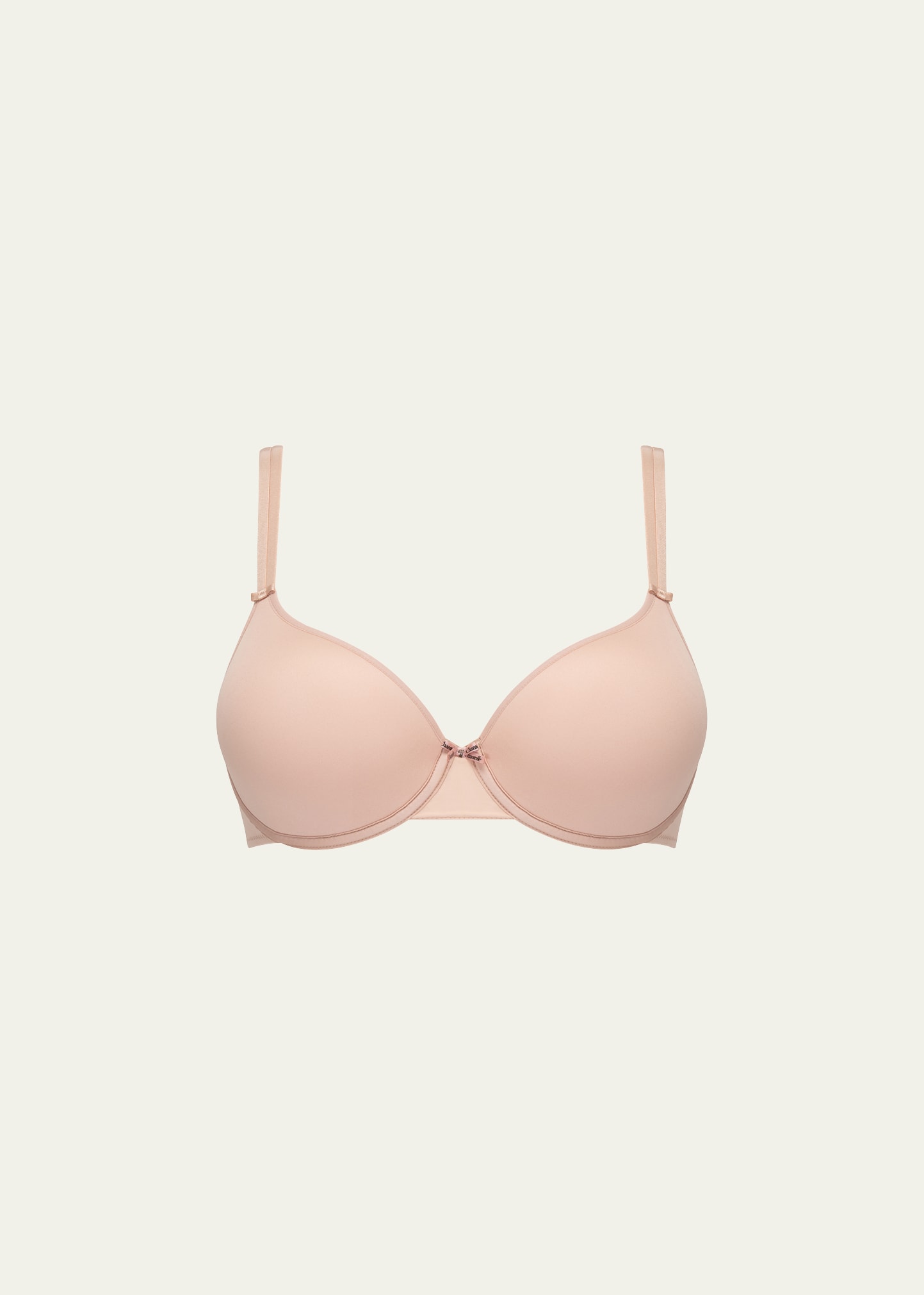 Shop Chantelle Basic Invisible Memory Foam T-shirt Bra In Rose