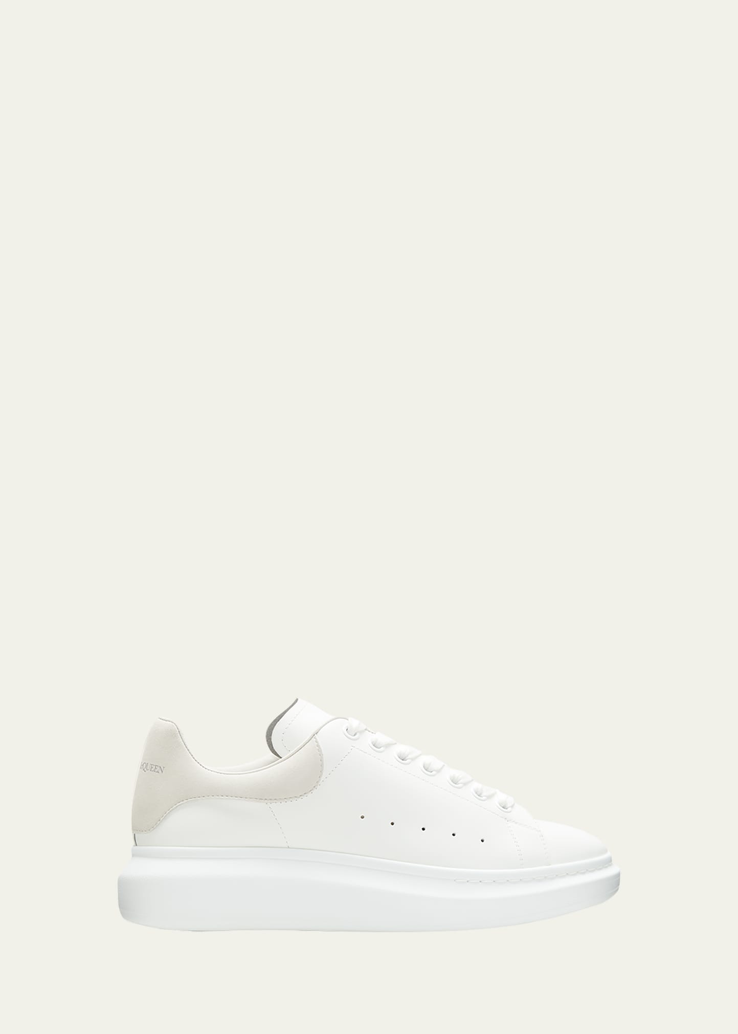 Alexander Mcqueen Oversized Low-top Sneakers In White