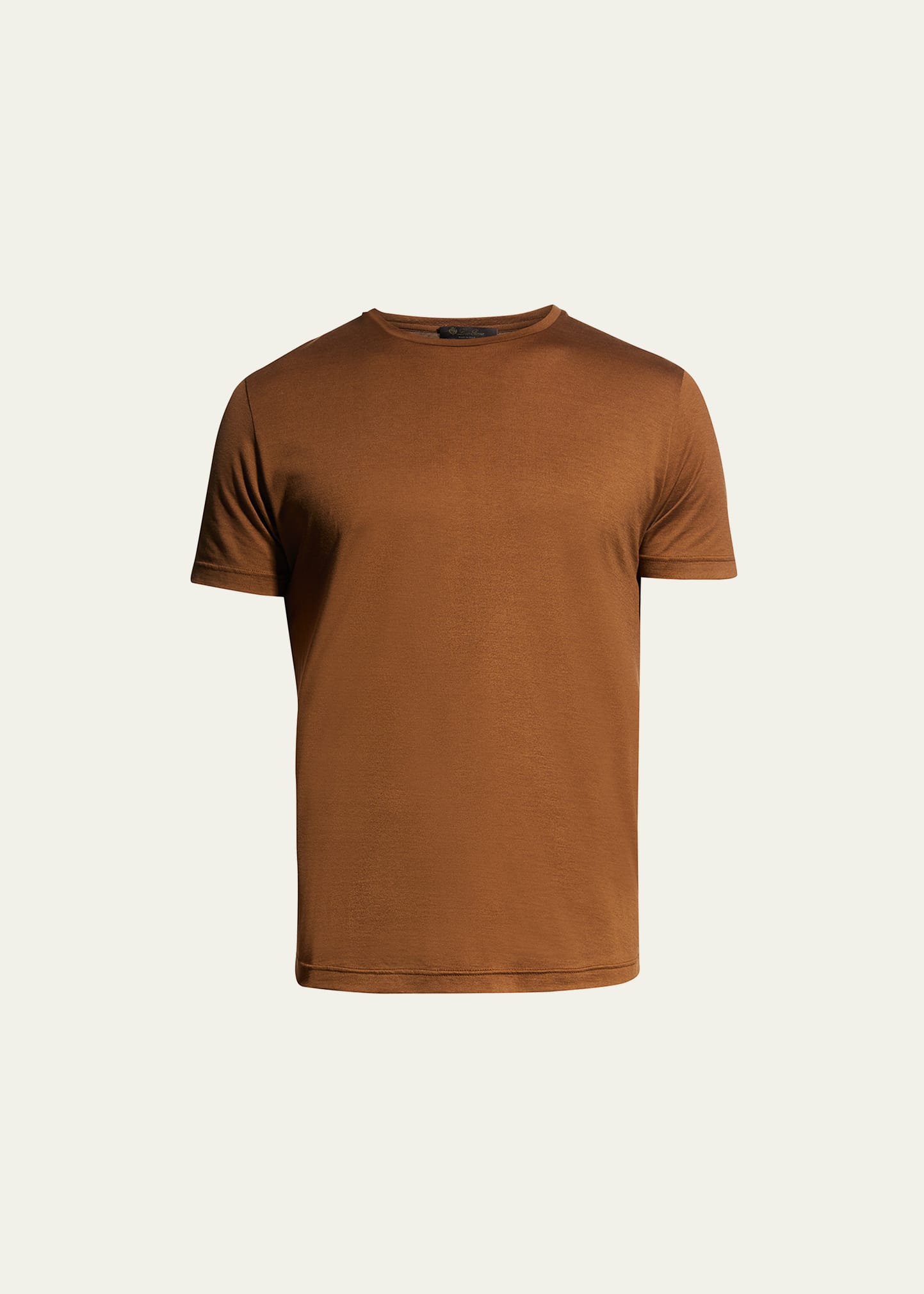LORO PIANA Logo-Embroidered Cotton-Jersey T-Shirt for Men