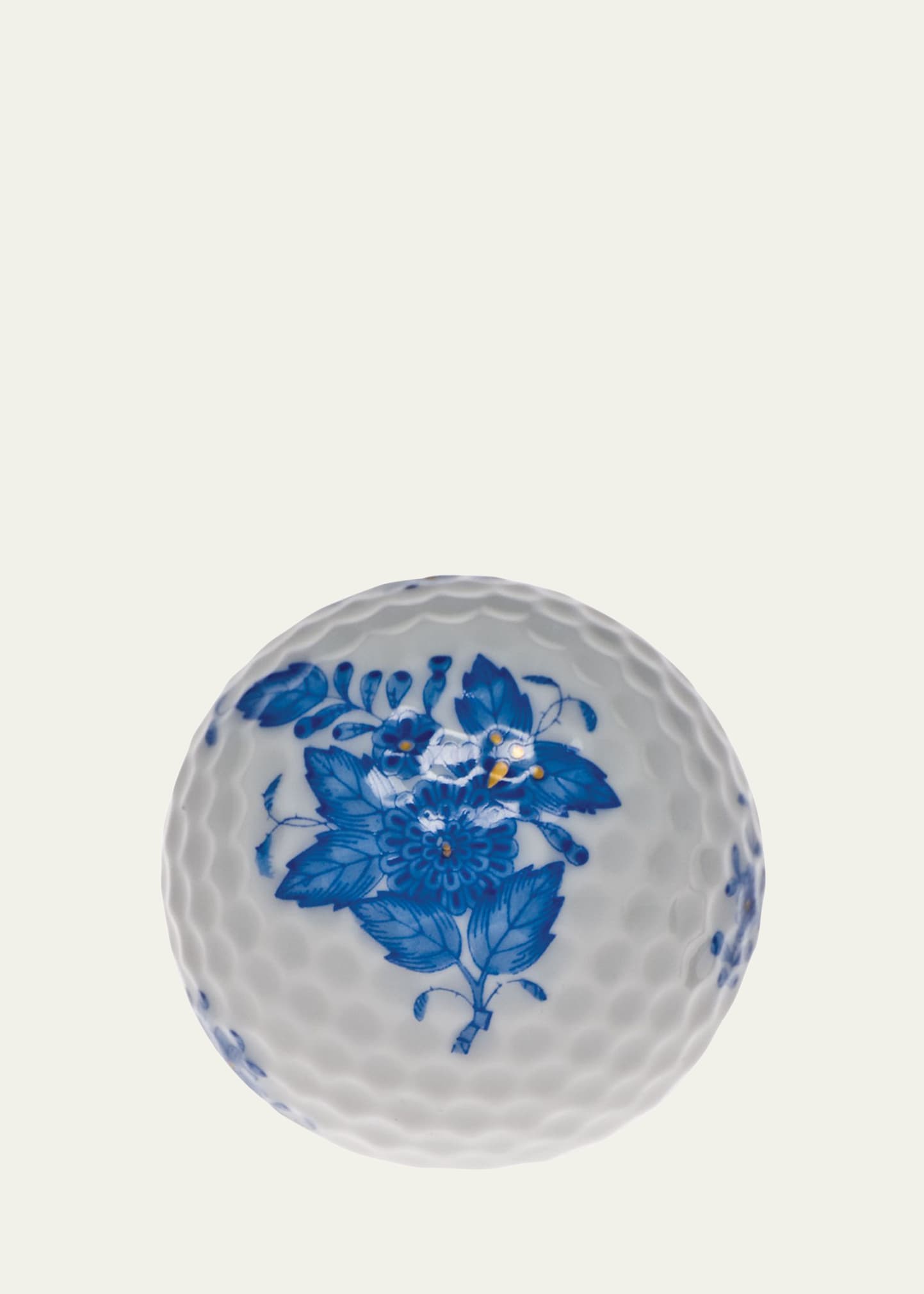 Chinese Bouquet Blue Golf Ball
