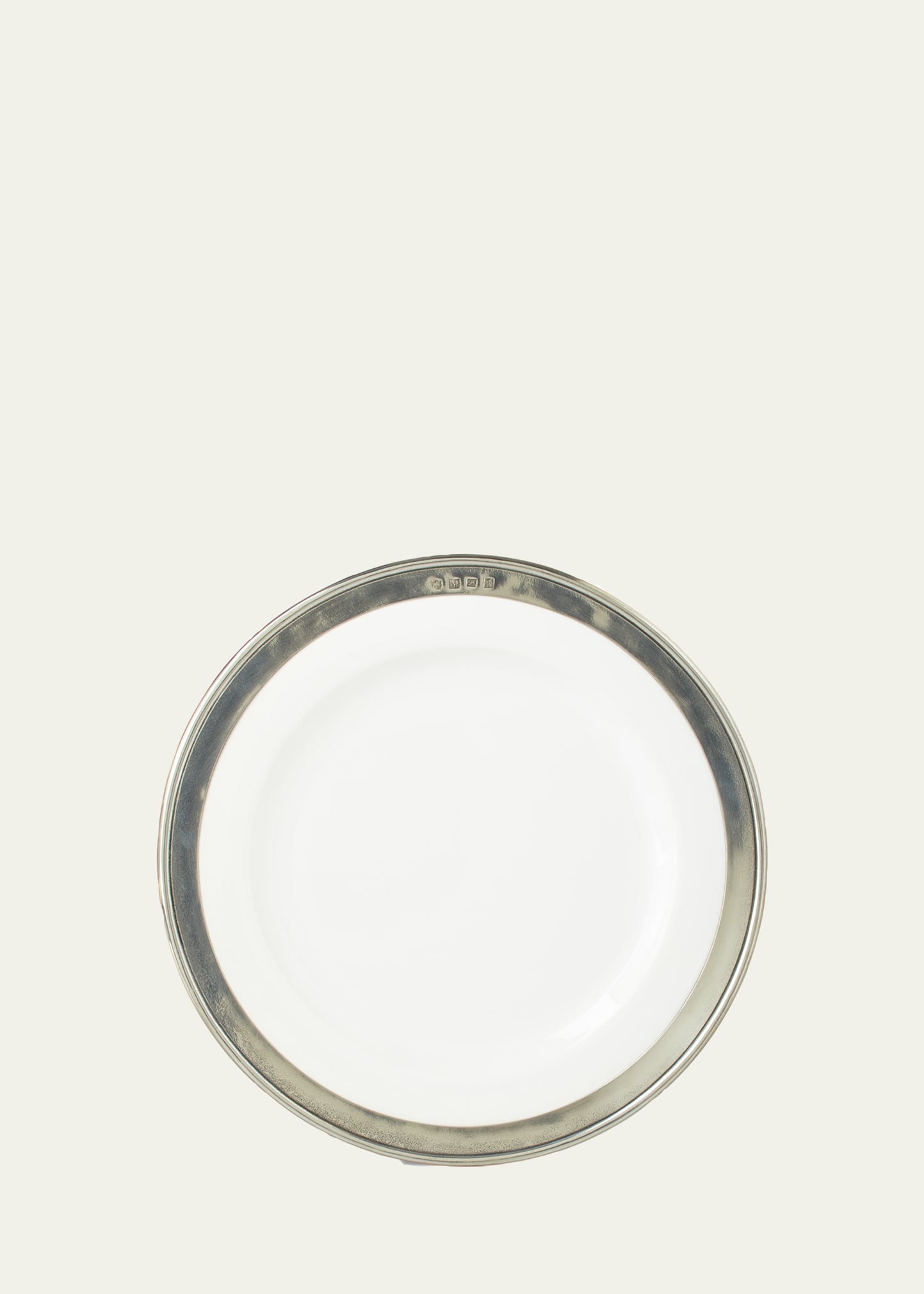 Match Convivio Dinner Plate In White