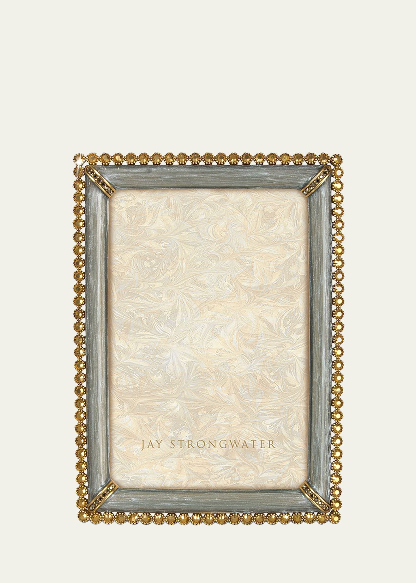 Enamel & Stone Edge 4" x 6" Picture Frame