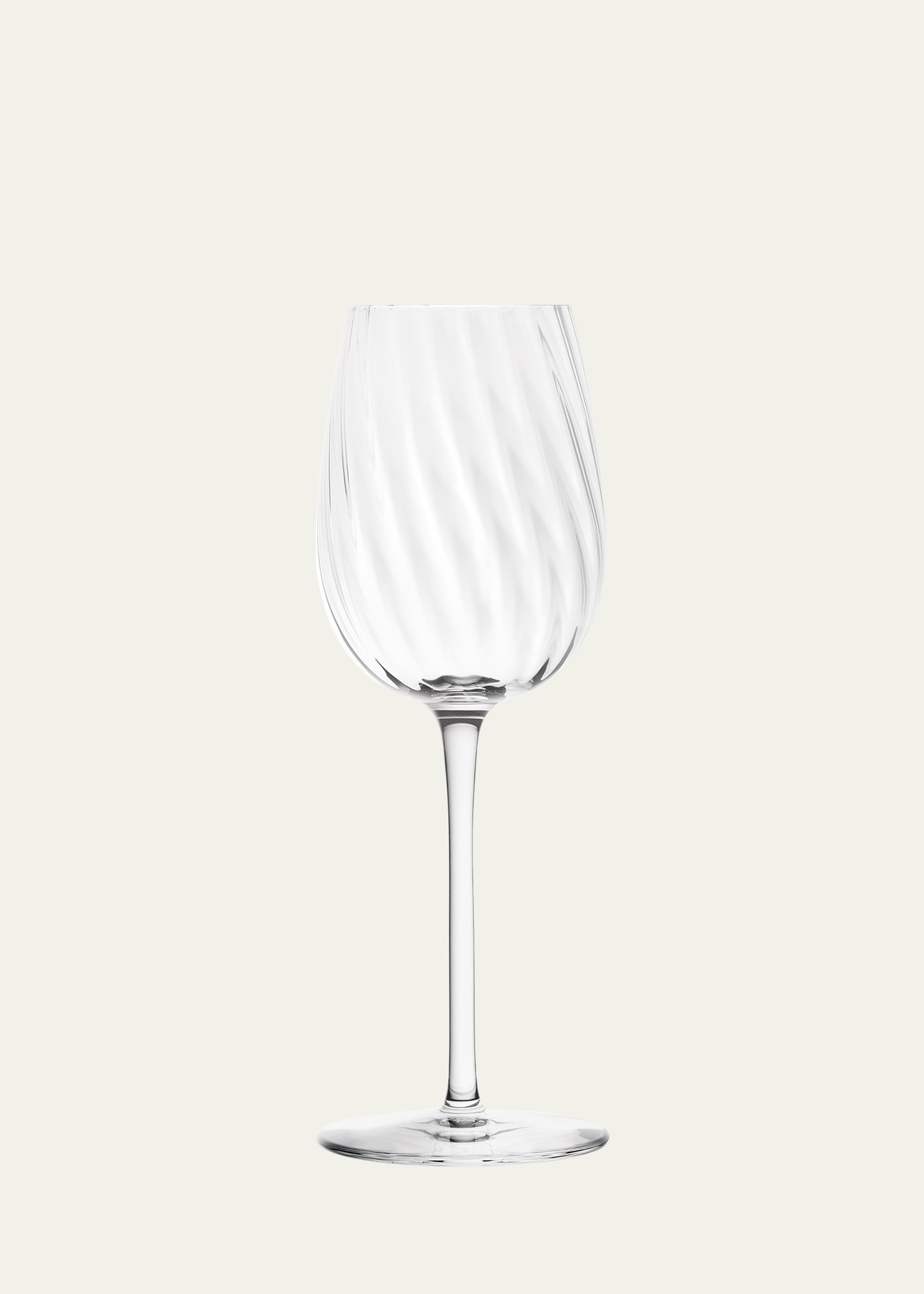 Saint Louis Crystal Twist 1586 Crystal Champagne Glass, 11.5 Oz. In Transparent
