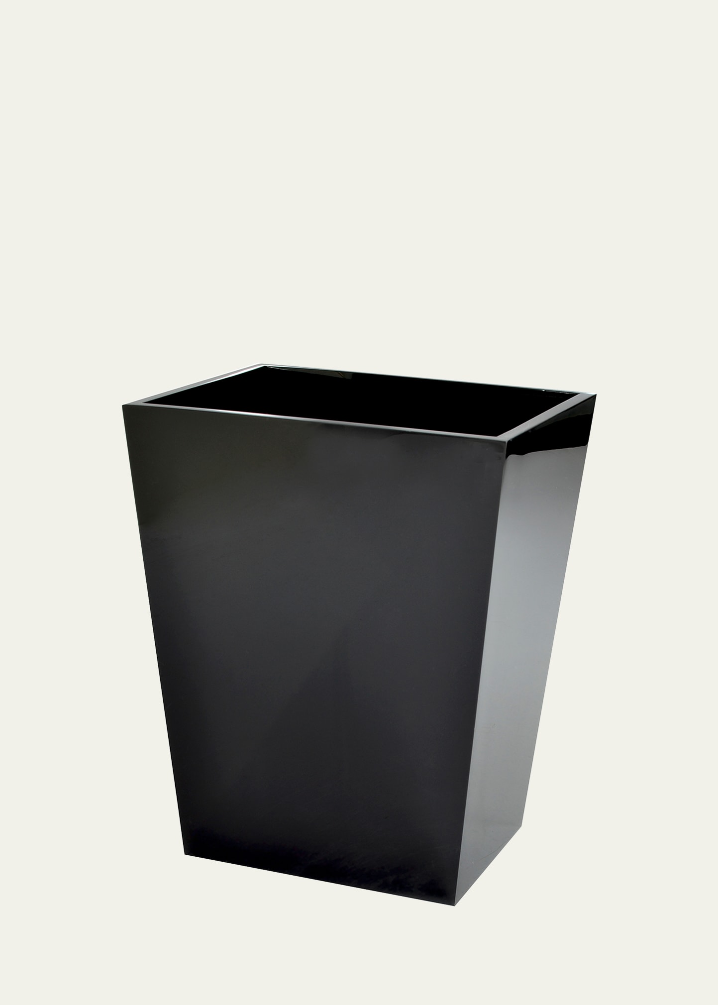 Mike & Ally Ice Wastebasket In Black
