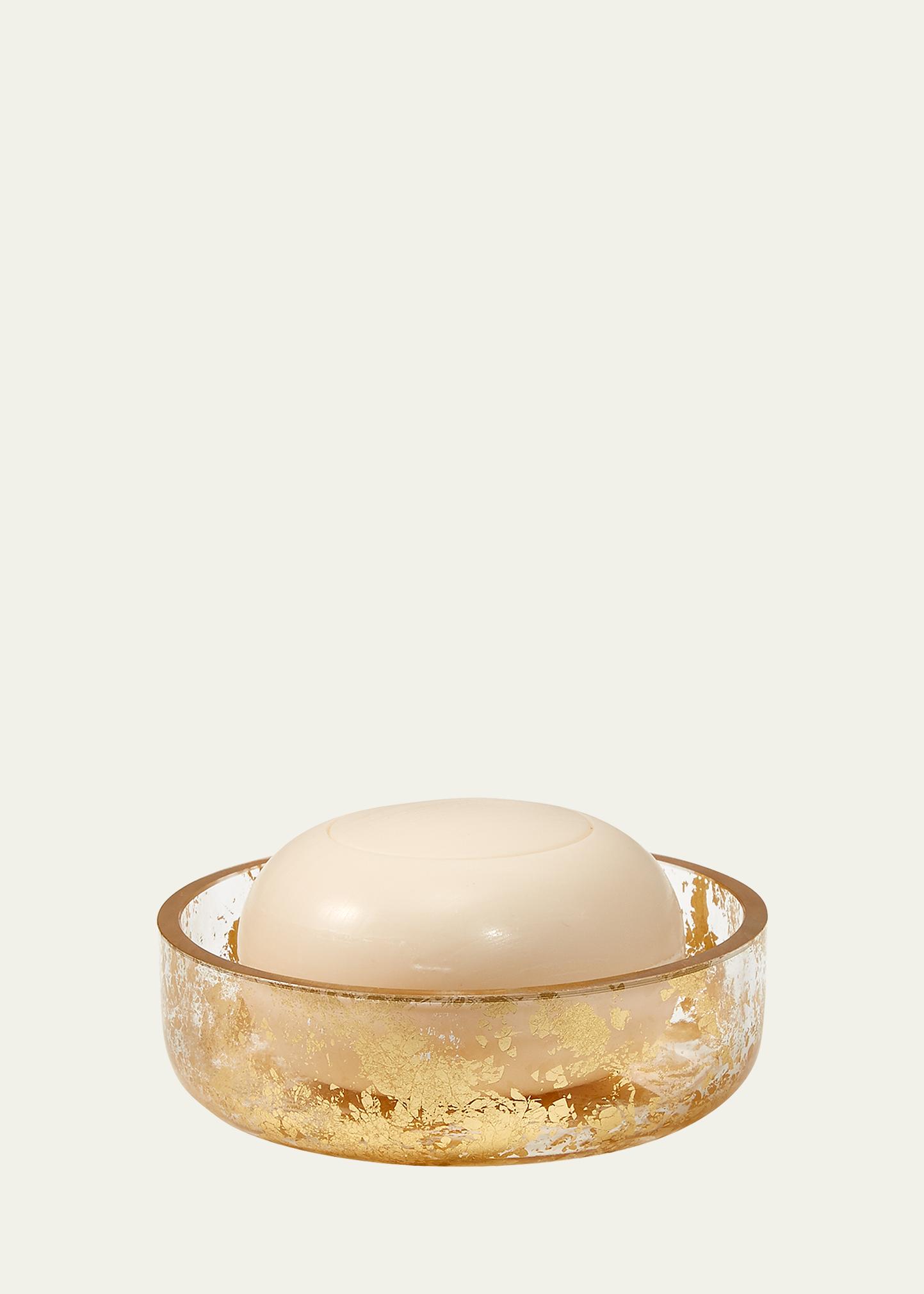 Labrazel Lydia Soap Dish In Gold