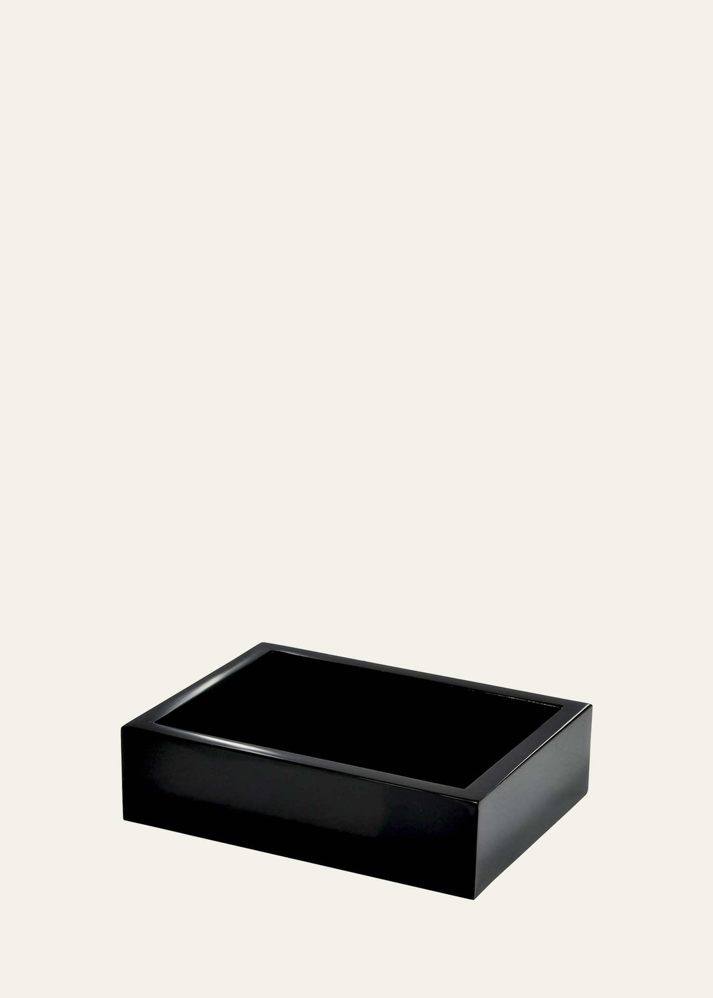 Mike & Ally Ice Soap Dish In Black