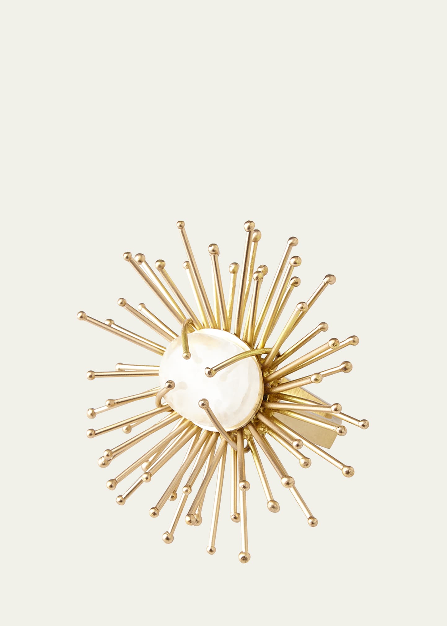 Kim Seybert Flare Napkin Ring In Gold