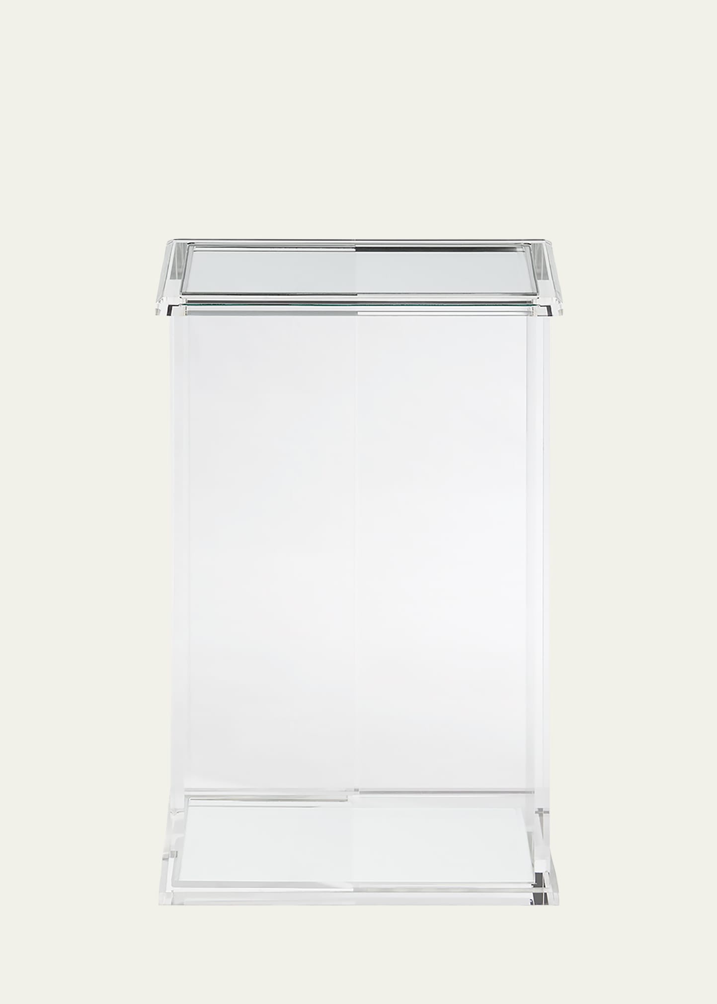 Interlude Home Chase Acrylic End Table In Acrylic