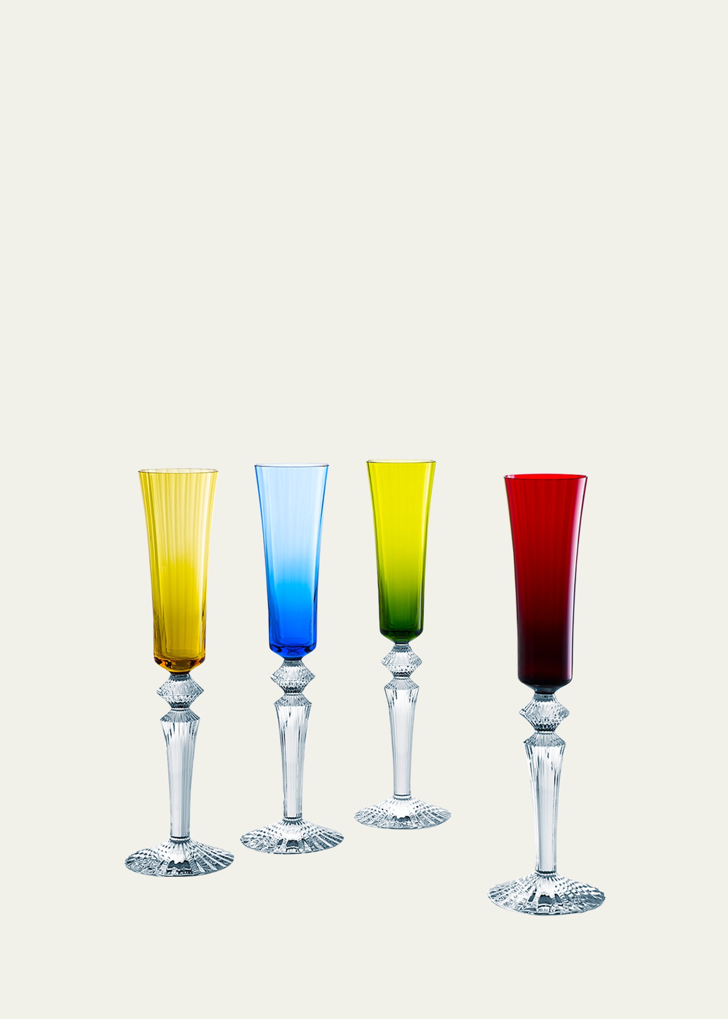 Baccarat Mille Nuits Flutes, 4-piece Set