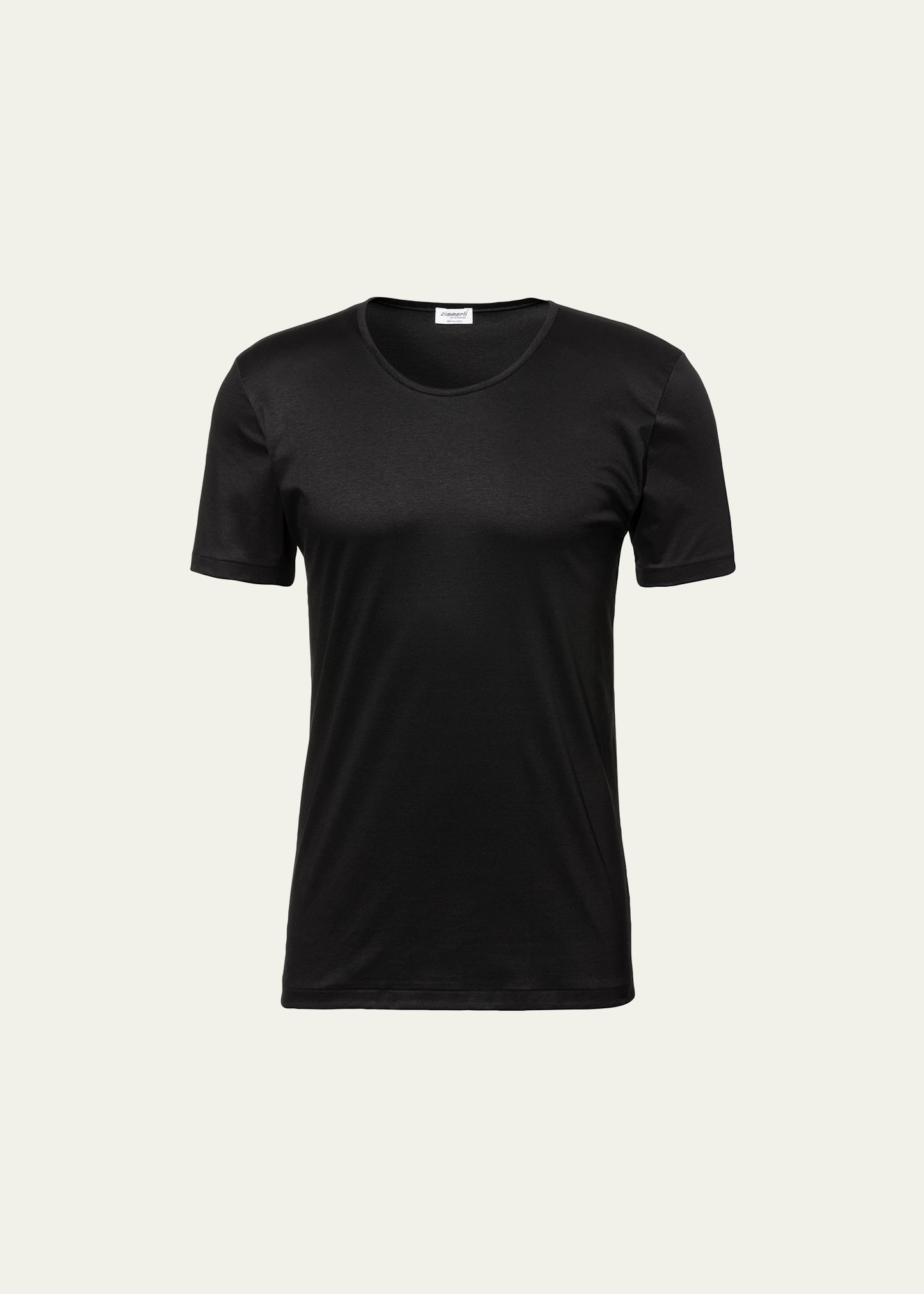 ZIMMERLI MEN'S SEA ISLAND SCOOP NECK T-SHIRT