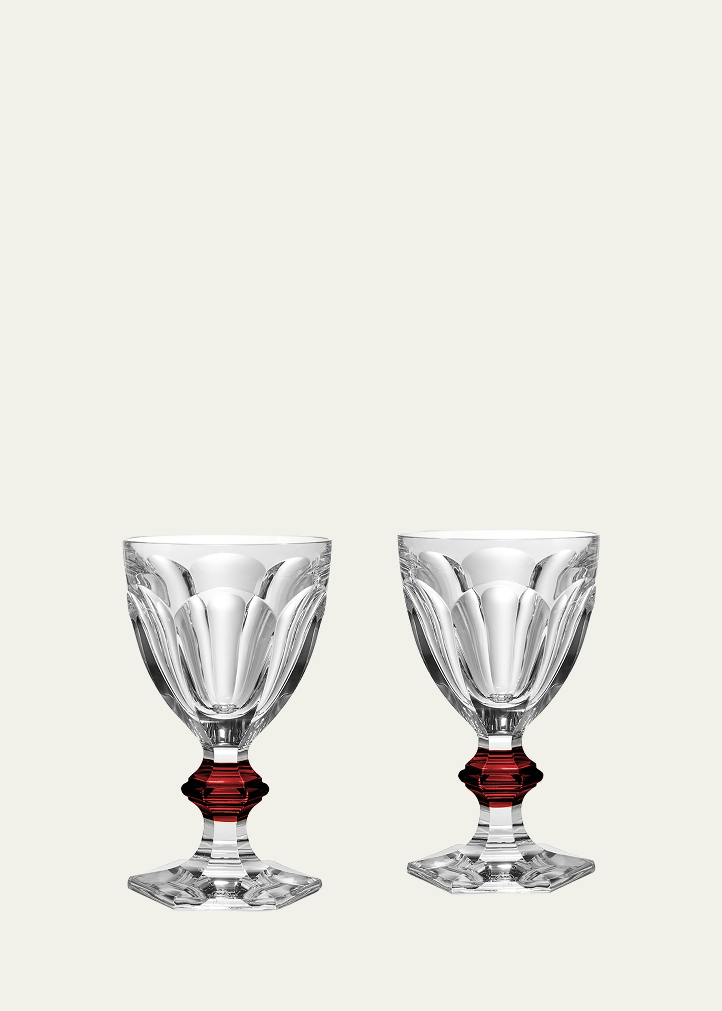 Baccarat JCB Passion Wine Glasses, set of two