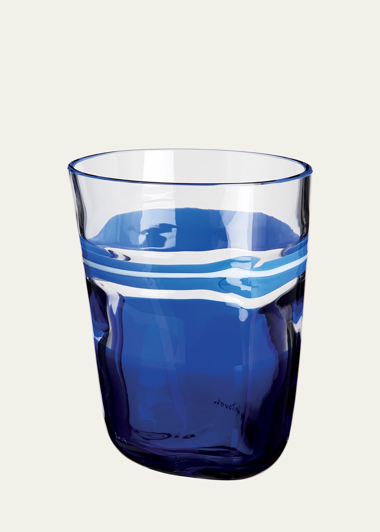 Carlo Moretti Bora Drinking Glass In Blue