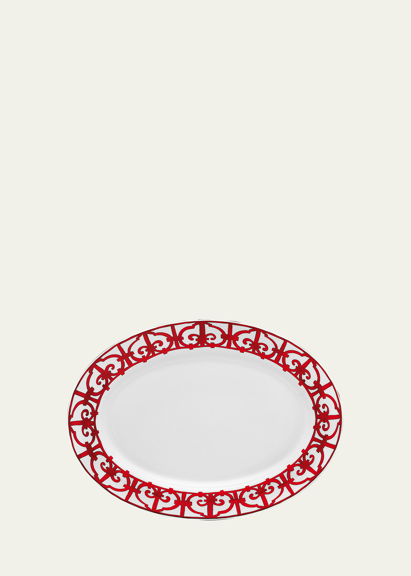 Hermès Carnets d'Equateur Small Oval Platter