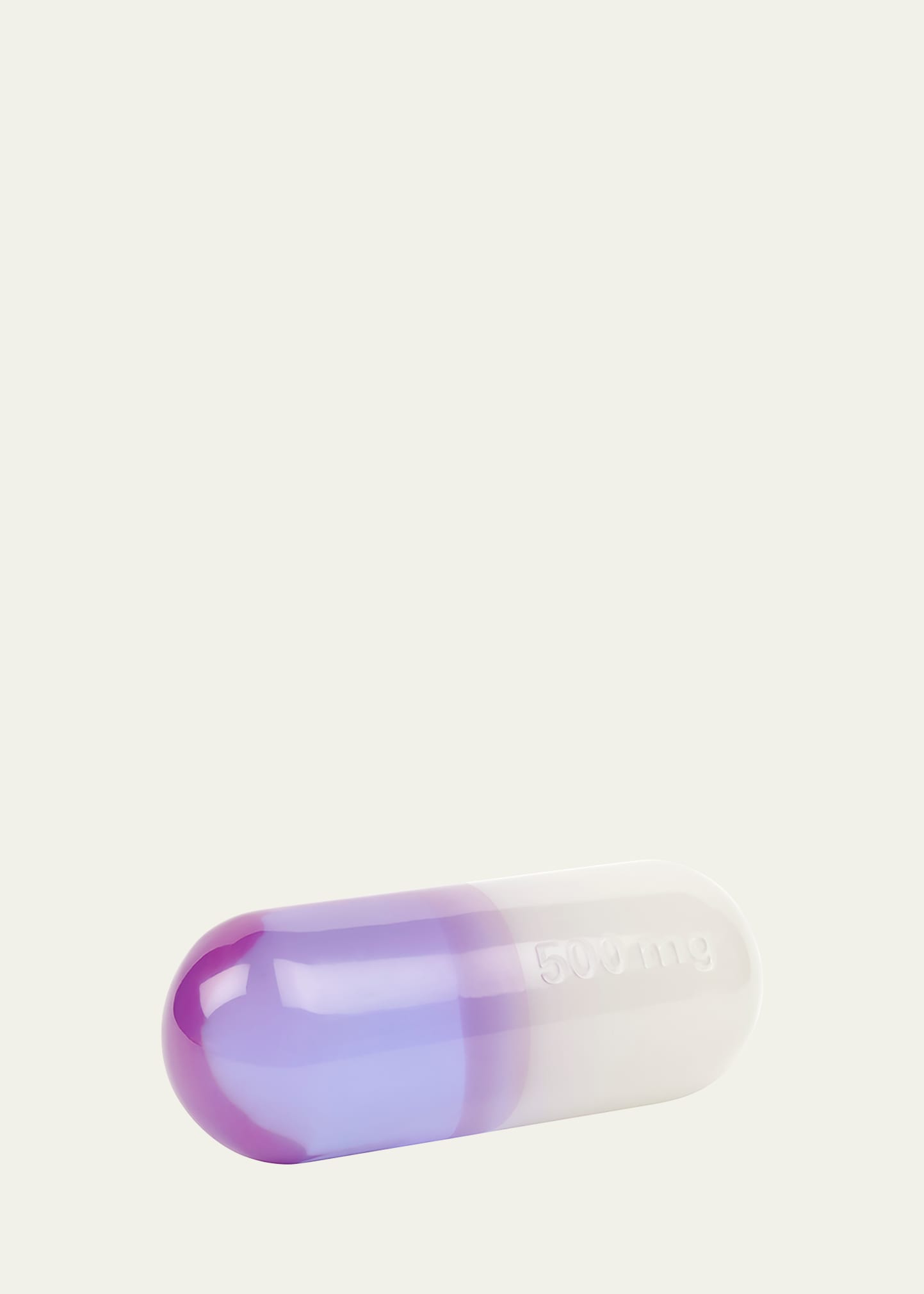 Large Purple Acrylic Pill