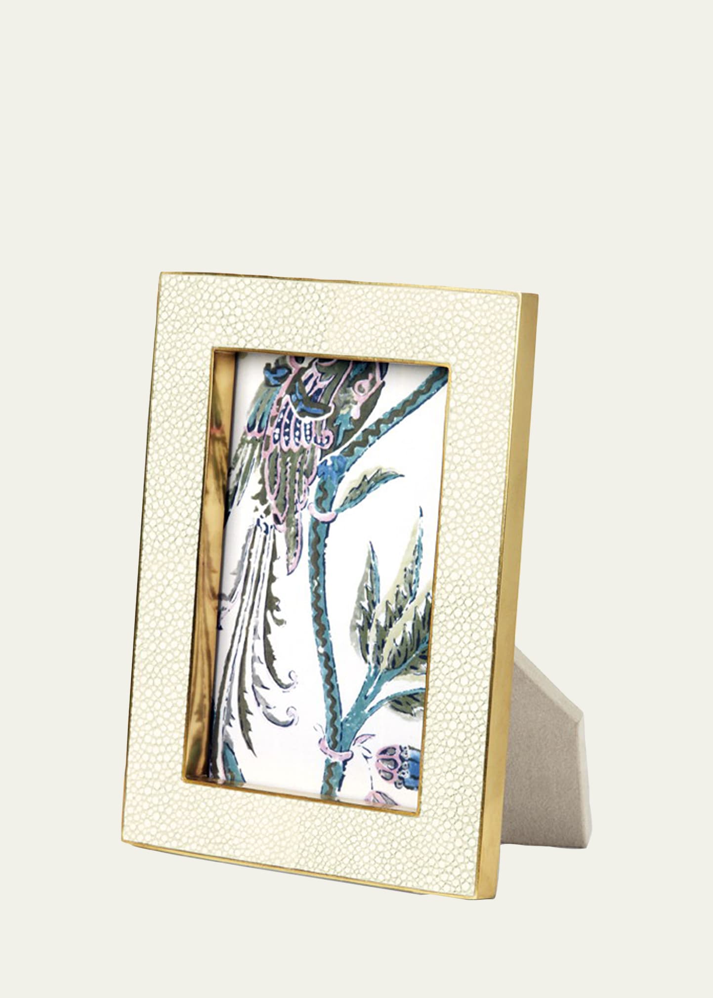 Classic Faux-Shagreen 5" x 7" Picture Frame
