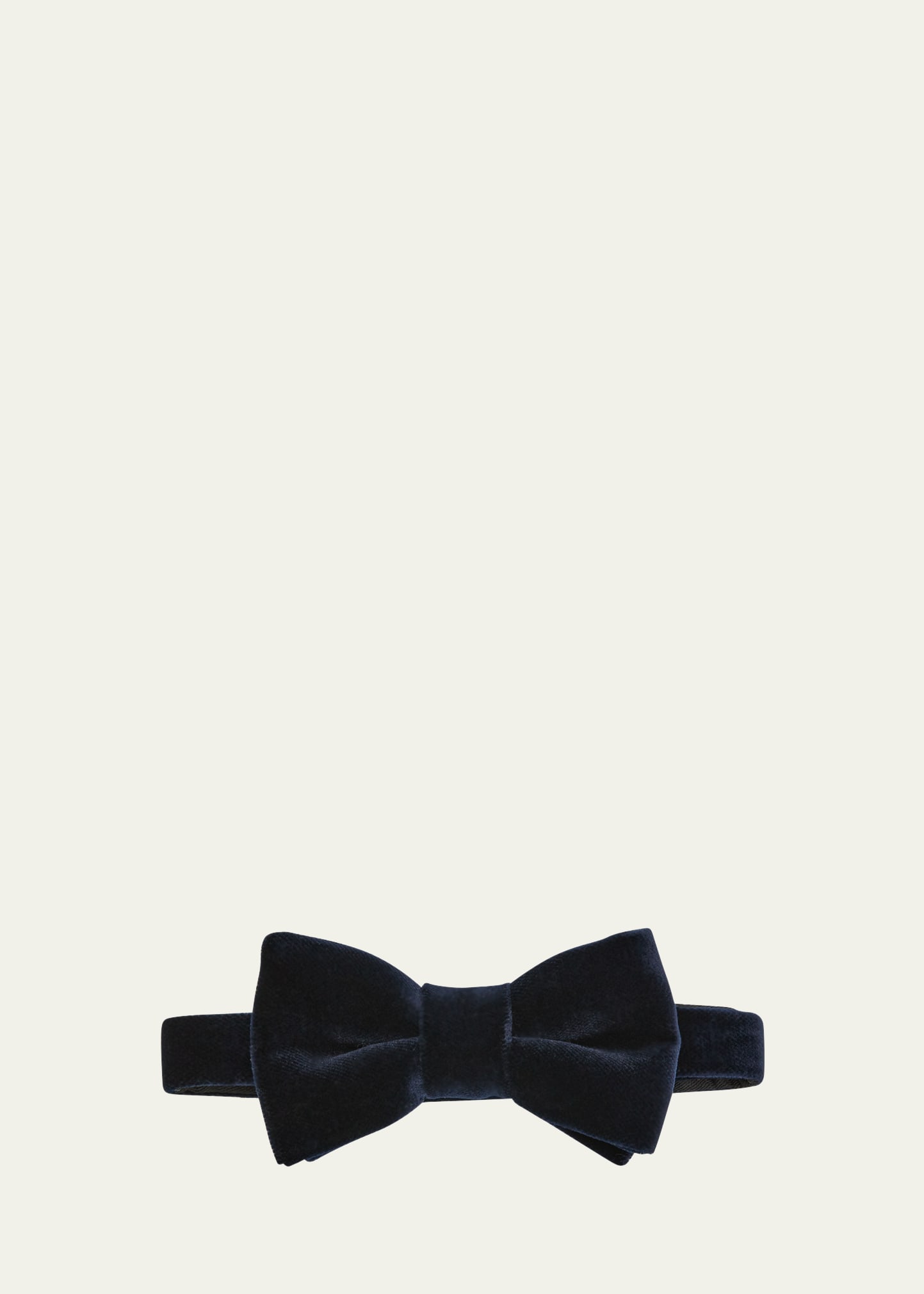 Charvet Men's Velvet Bow Tie In Navy