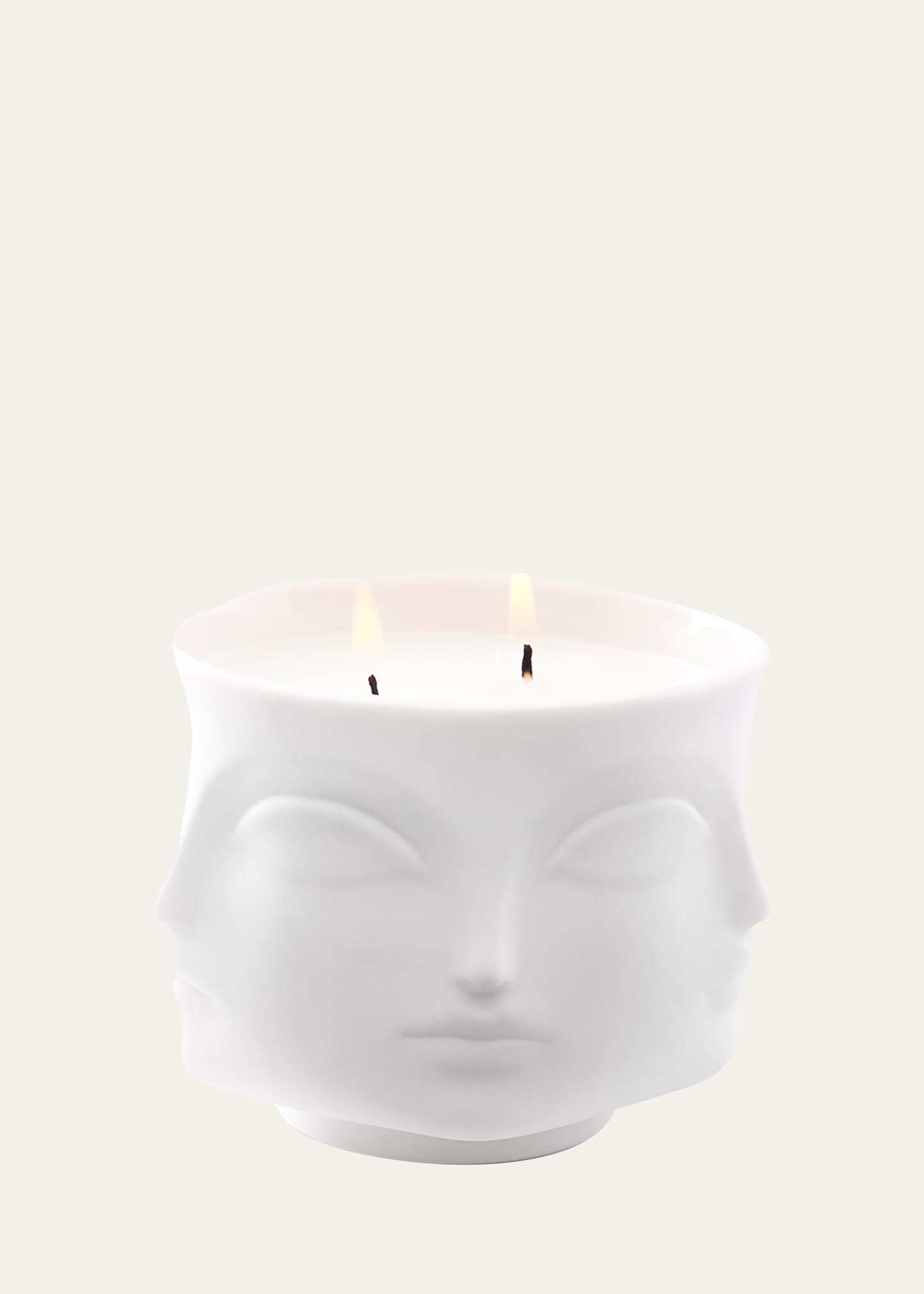 Double Tea Light Candle Holder by Joy Stember - (Pink, White or Purple