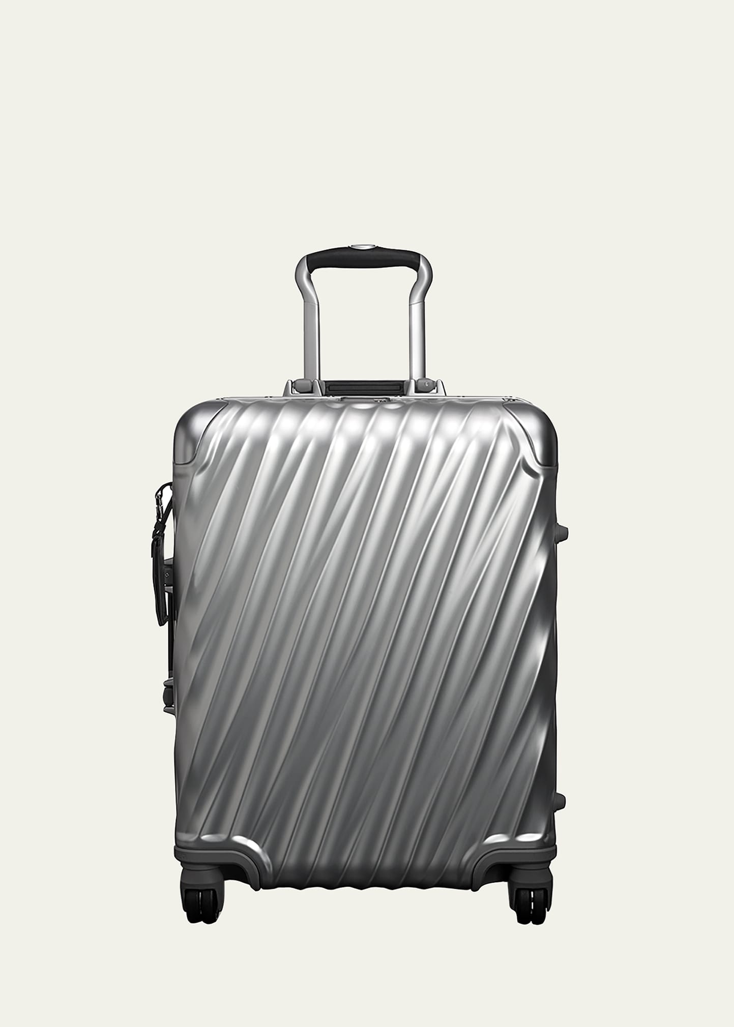 Tumi 19 Degree Aluminum Continental Carry-on Luggage In Silver