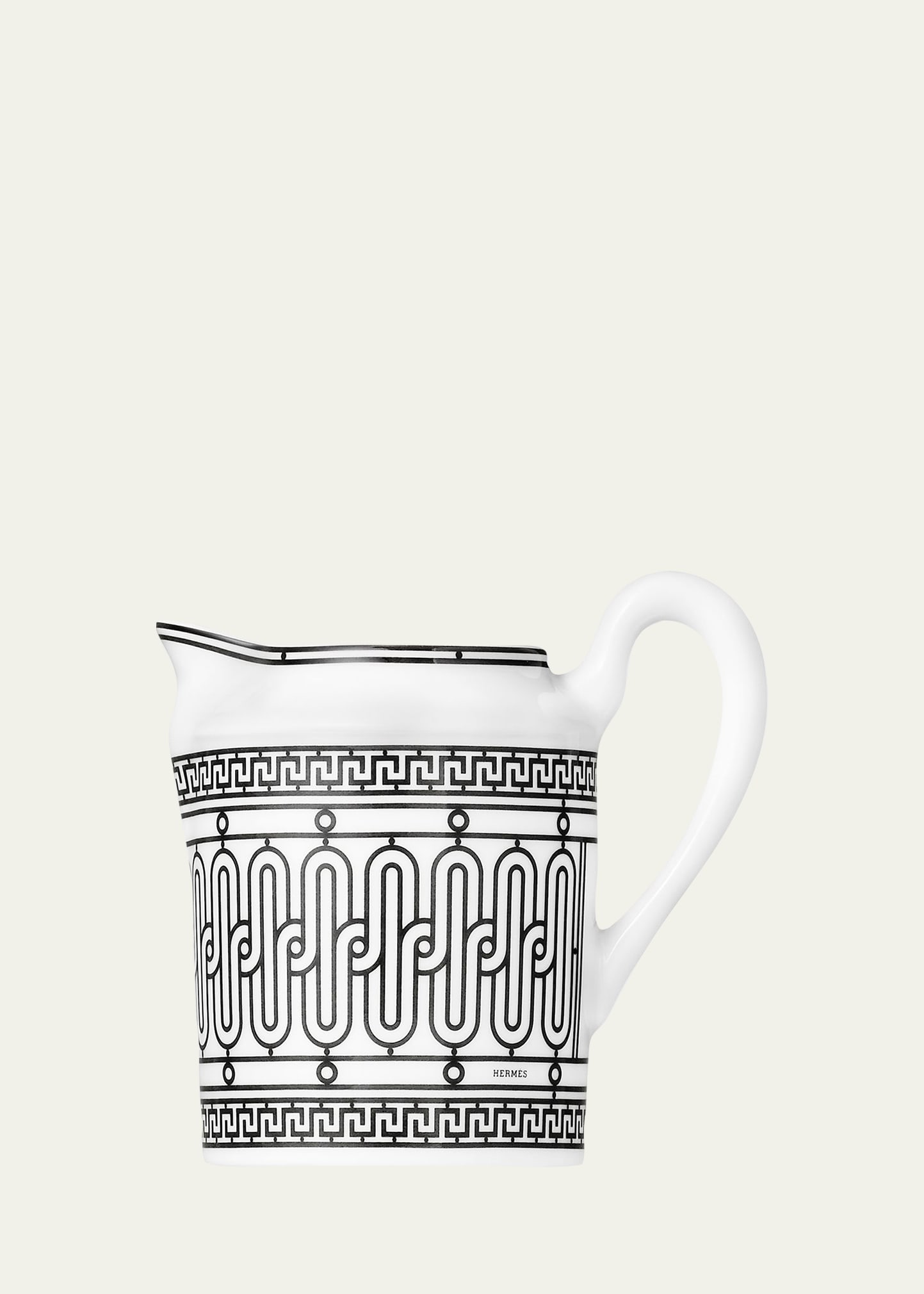 Pre-owned Hermes H Deco Creamer In Multi